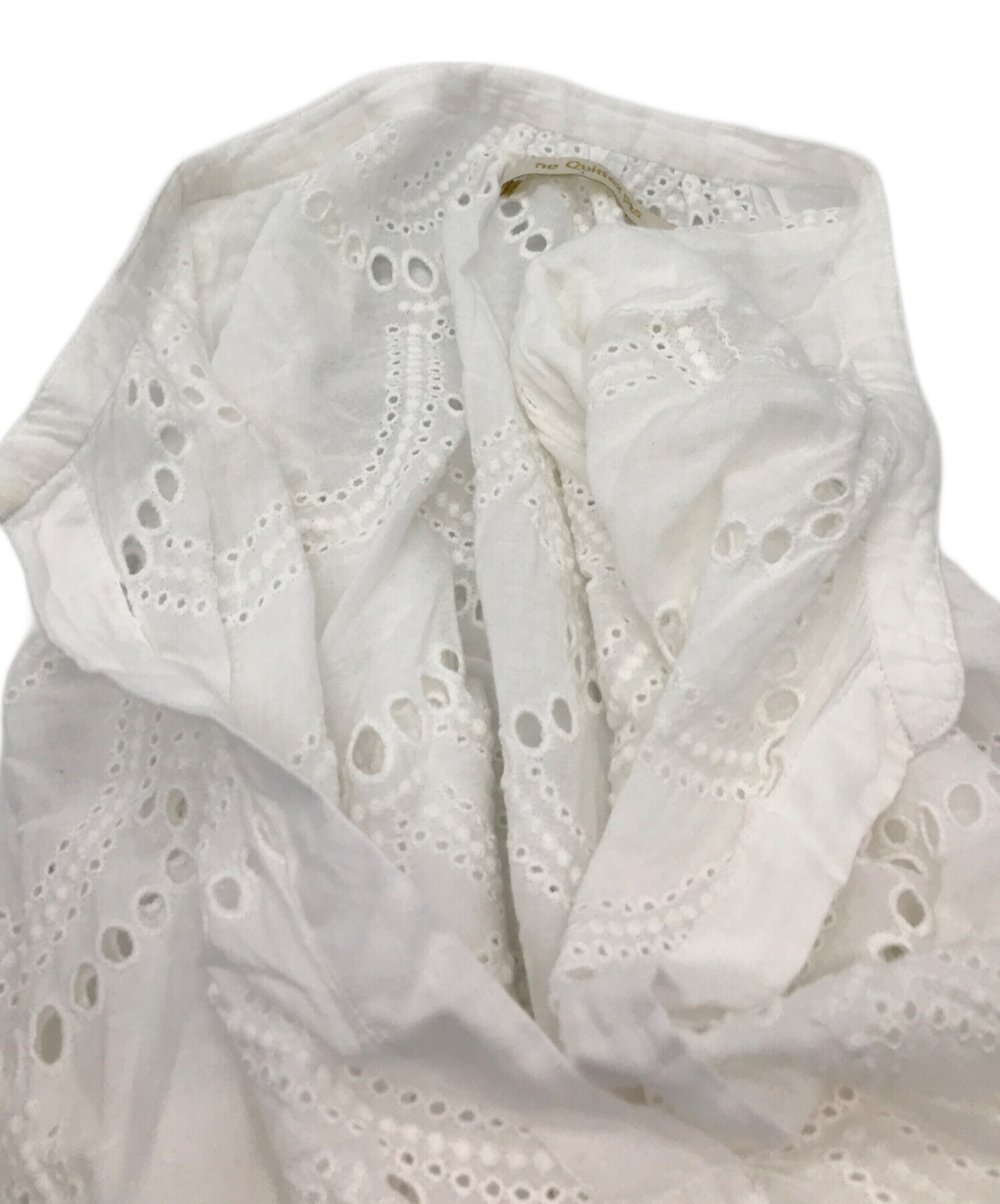 中古・古着通販】ne quittez pas (ヌキテパ) COTTON VOILE DOT HEMLA