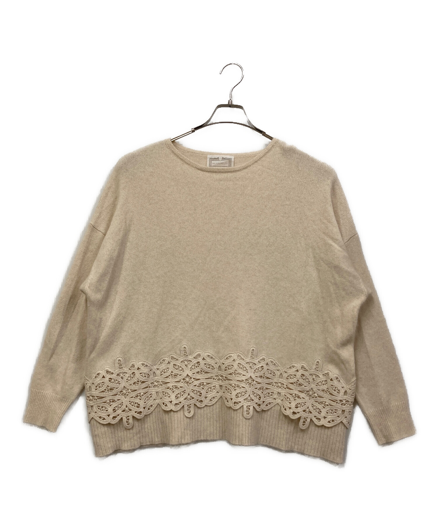 中古・古着通販】BEARDSLEY (ビアズリー) 裾リブバテンライクニット