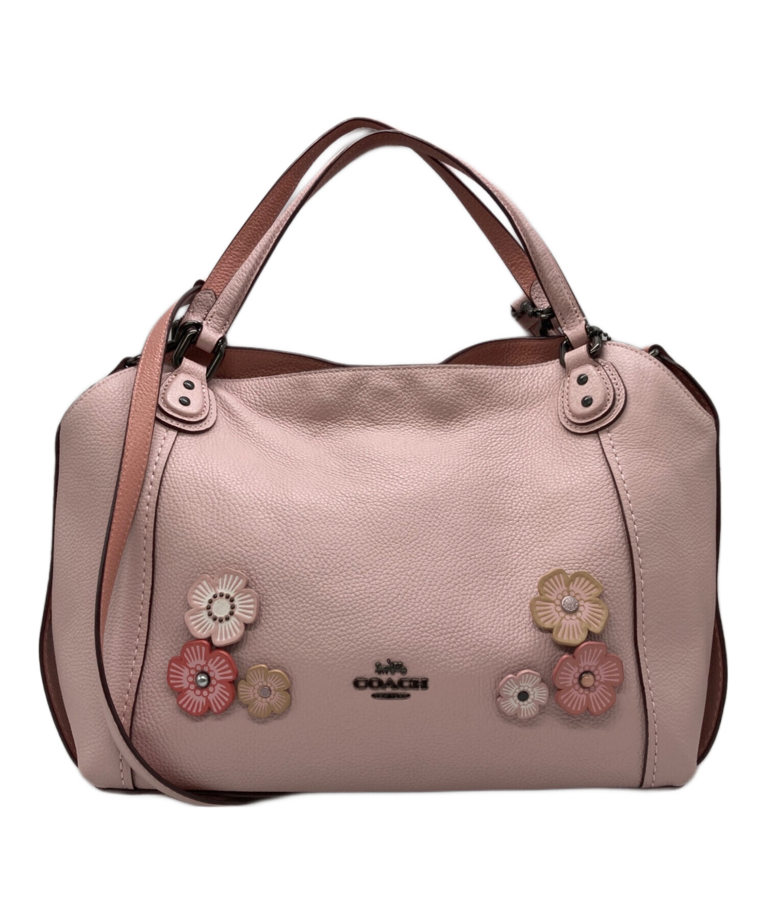中古・古着通販】COACH (コーチ) 2WAYショルダーバッグ ピンク 