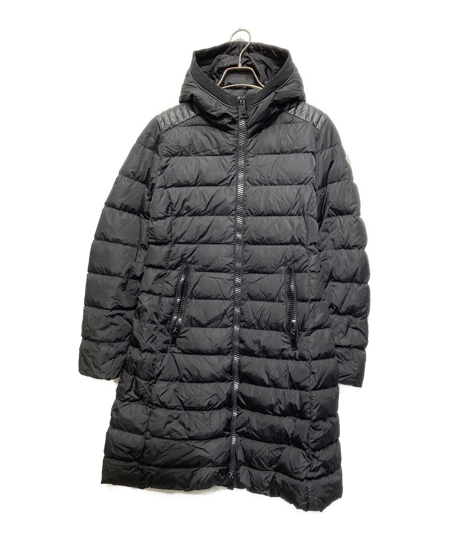 中古・古着通販】MONCLER (モンクレール) TALEVEダウンコート ブラック 