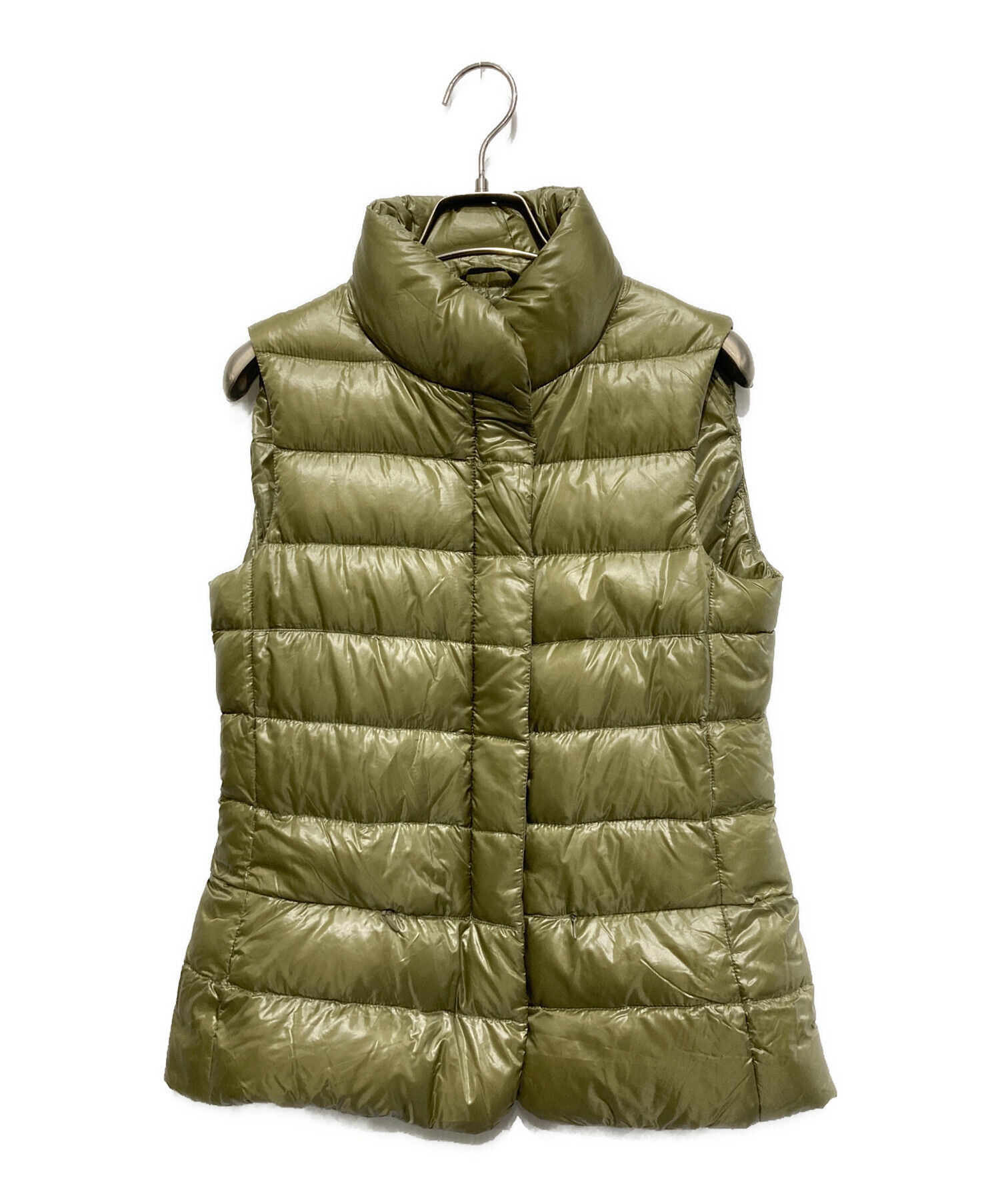 中古・古着通販】HERNO (ヘルノ) ダウンベスト グリーン サイズ:40