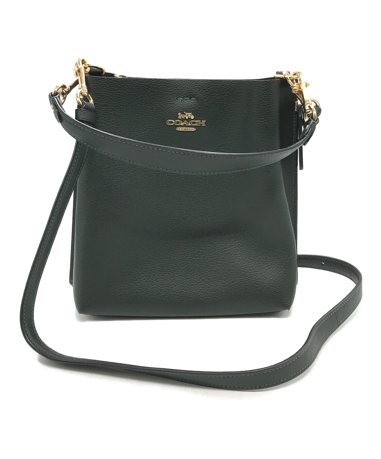 中古・古着通販】COACH (コーチ) モリーバケットバッグ ブラック 