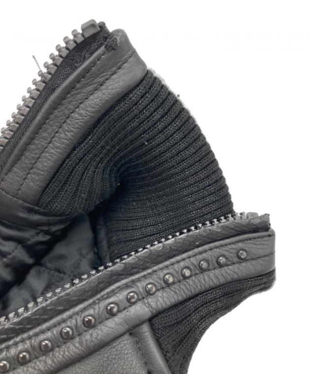 中古・古着通販】Roen (ロエン) スタジャン ブラック サイズ:46