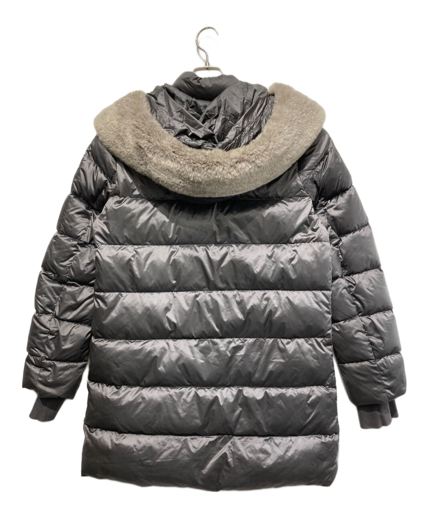 マイケルコース　ダウンコート　グレージュ 中古・古着通販】MICHAEL KORS (マイケル・コース) ダウンコート