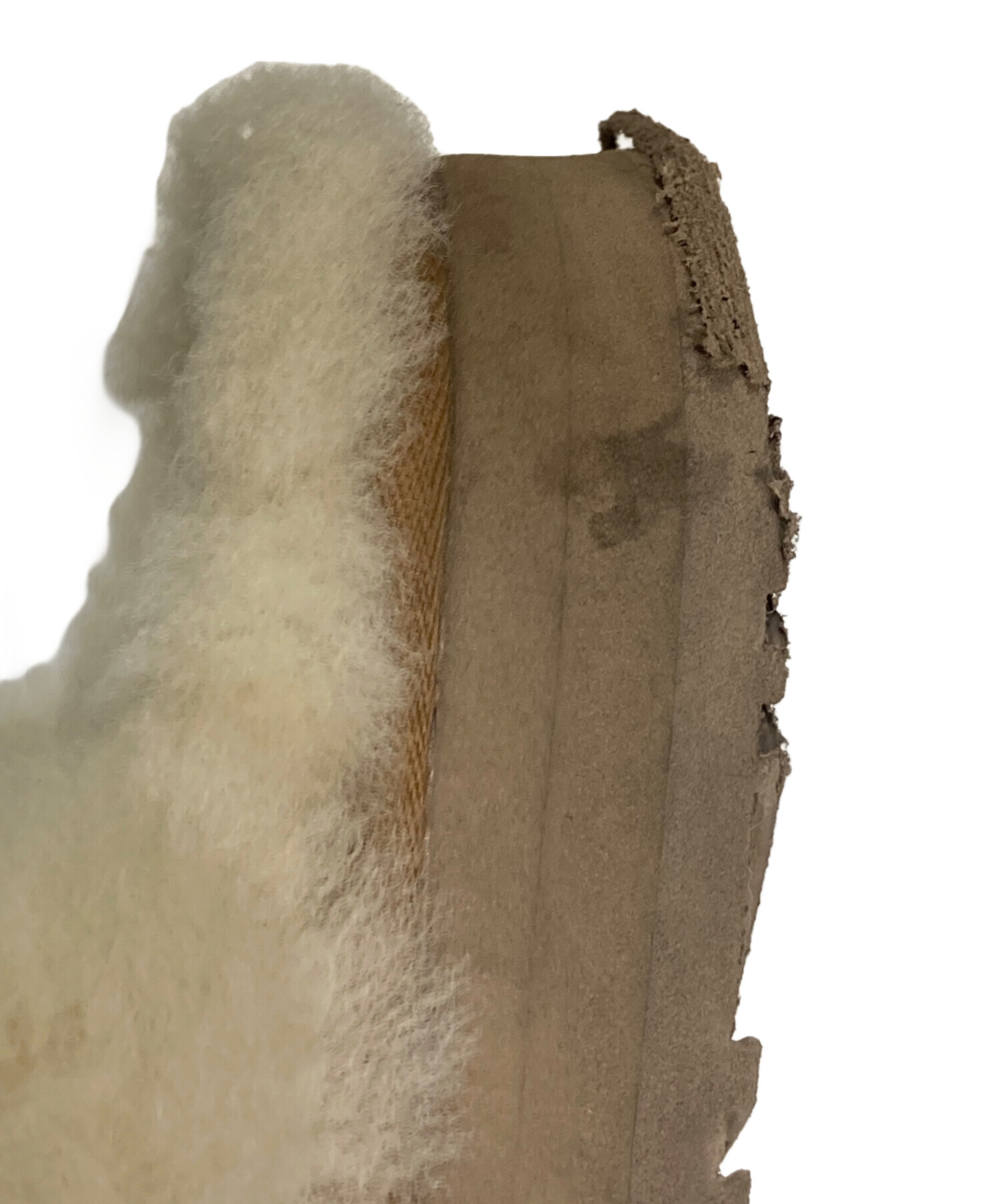 中古・古着通販】UGG (アグ) ムートンファーサンダル ベージュ サイズ