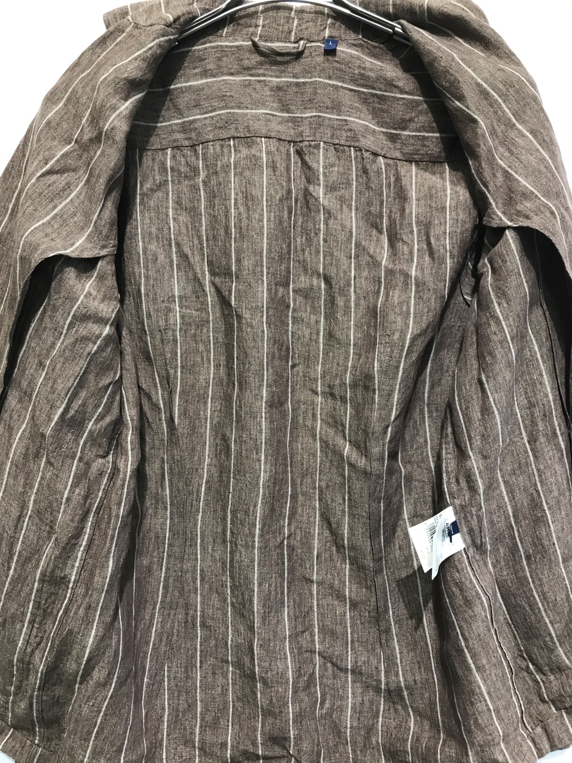中古・古着通販】LARDINI (ラルディーニ) リネンテーラードジャケット