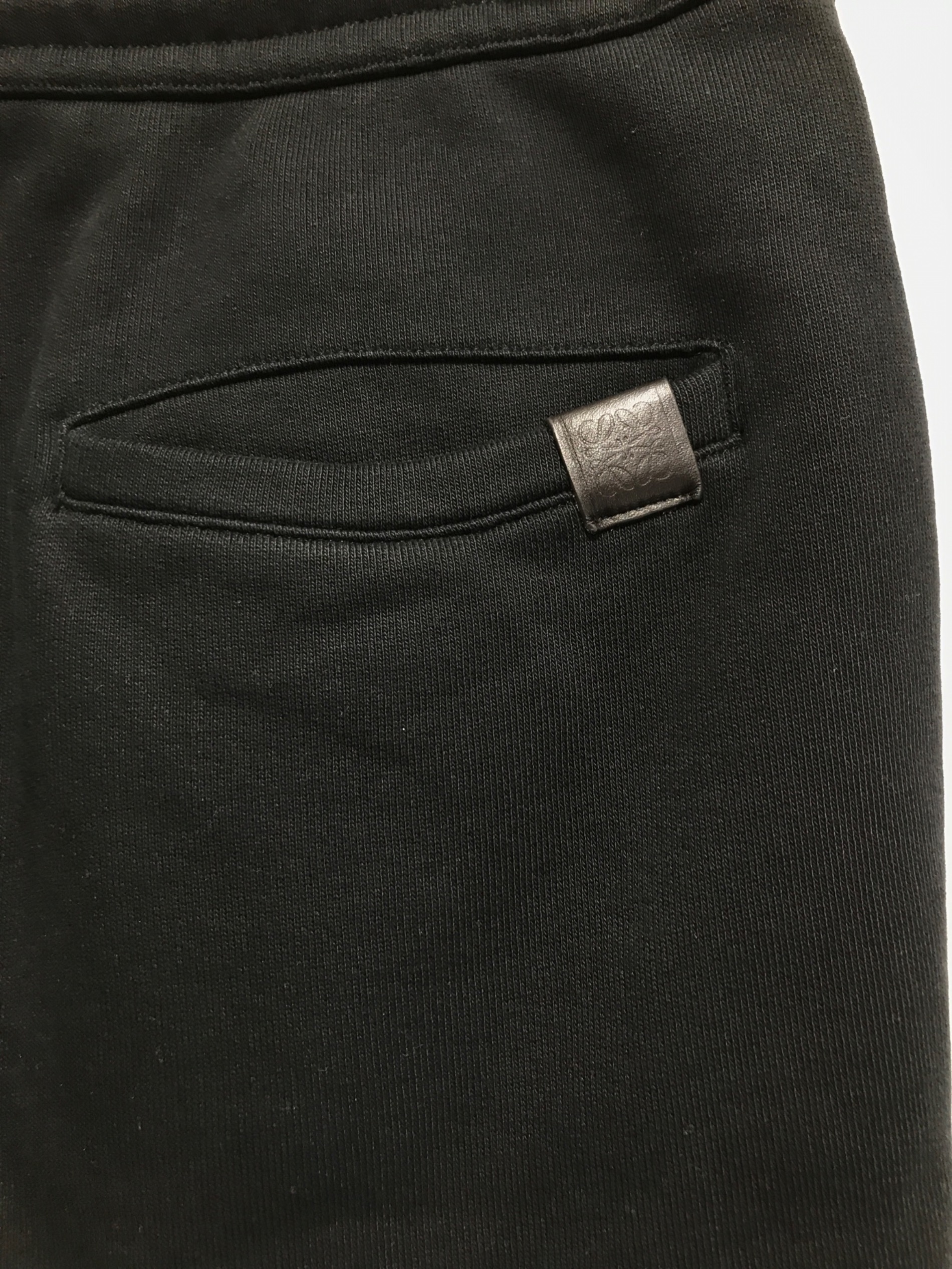 中古・古着通販】LOEWE (ロエベ) パズルスエットパンツ ブラック 