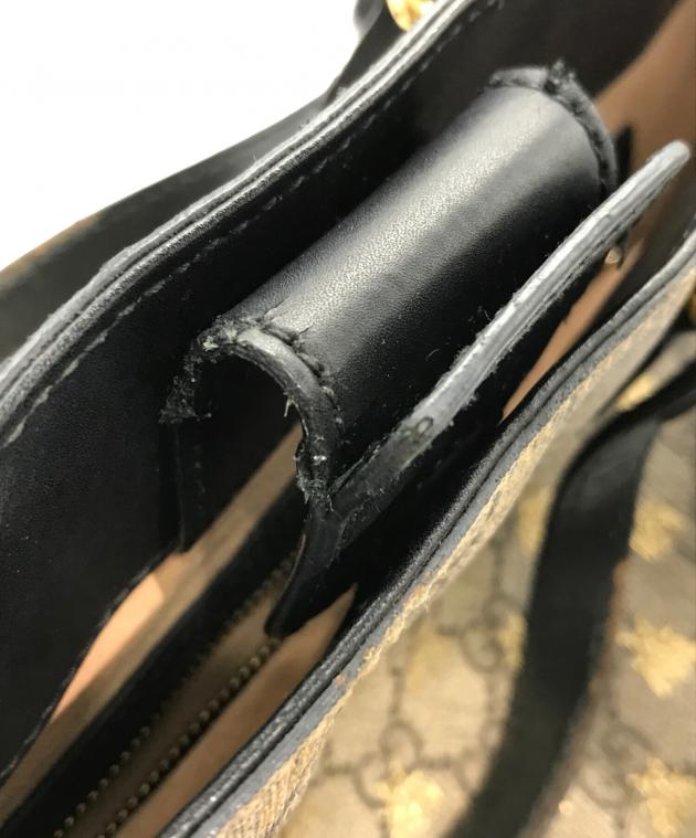 中古・古着通販】GUCCI (グッチ) 蜂モノグラムハンドバッグ｜ブランド