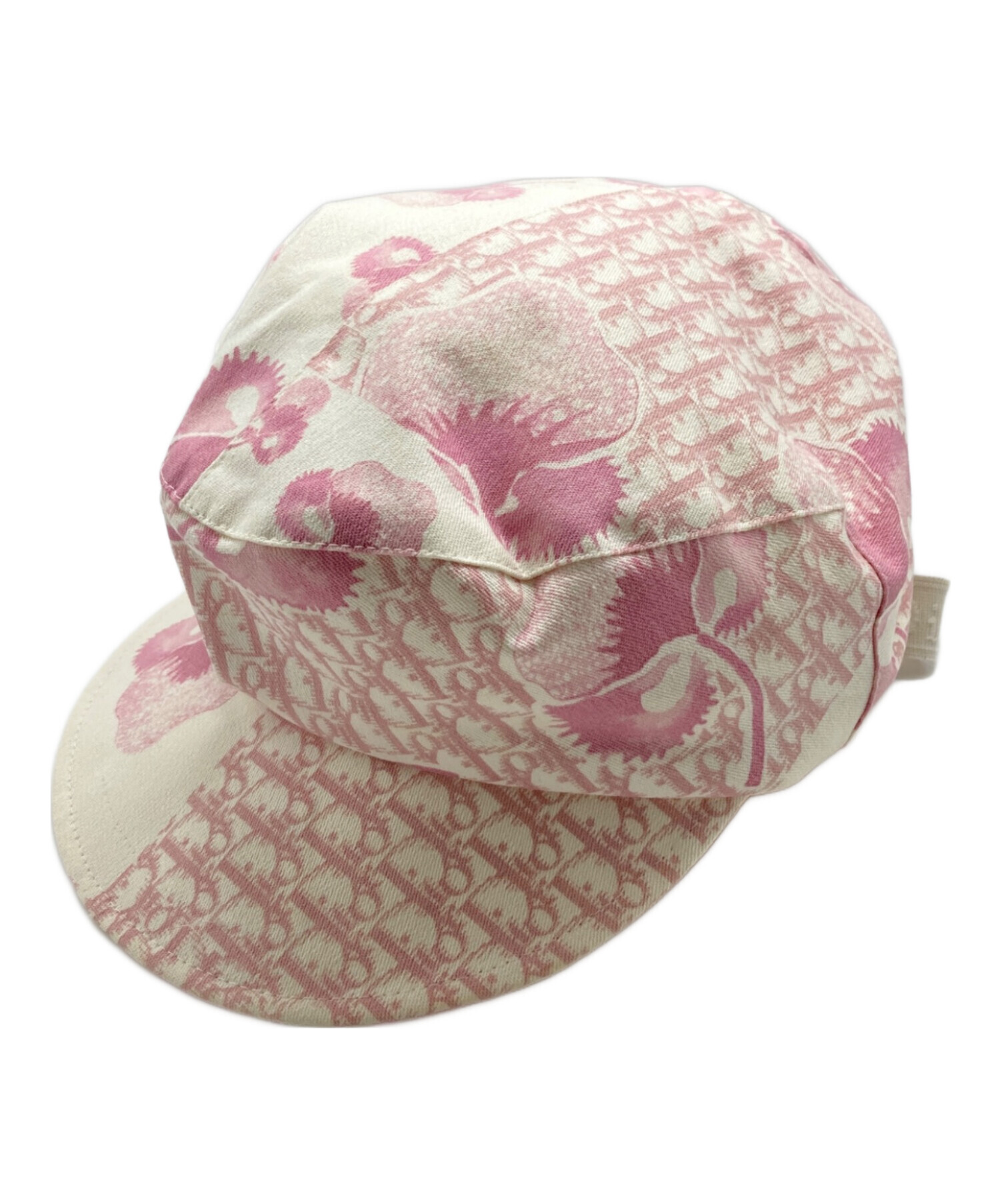 Dior ピンク トロッター柄 バケツハット サイズ58 Christian Dior