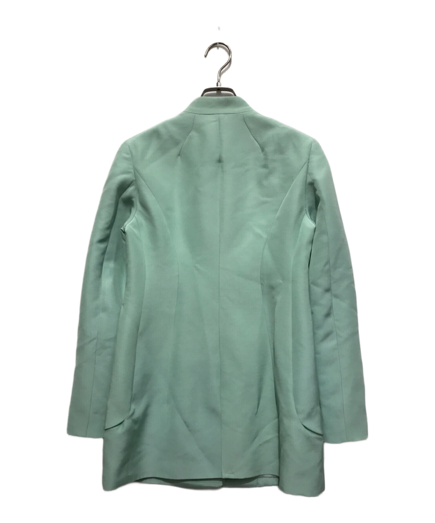 【即完売の緑】REVERSIBLE STAND COLLAR COAT 中古・古着通販】mame kurogouchi (マメクロゴウチ) Silk Wool Double
