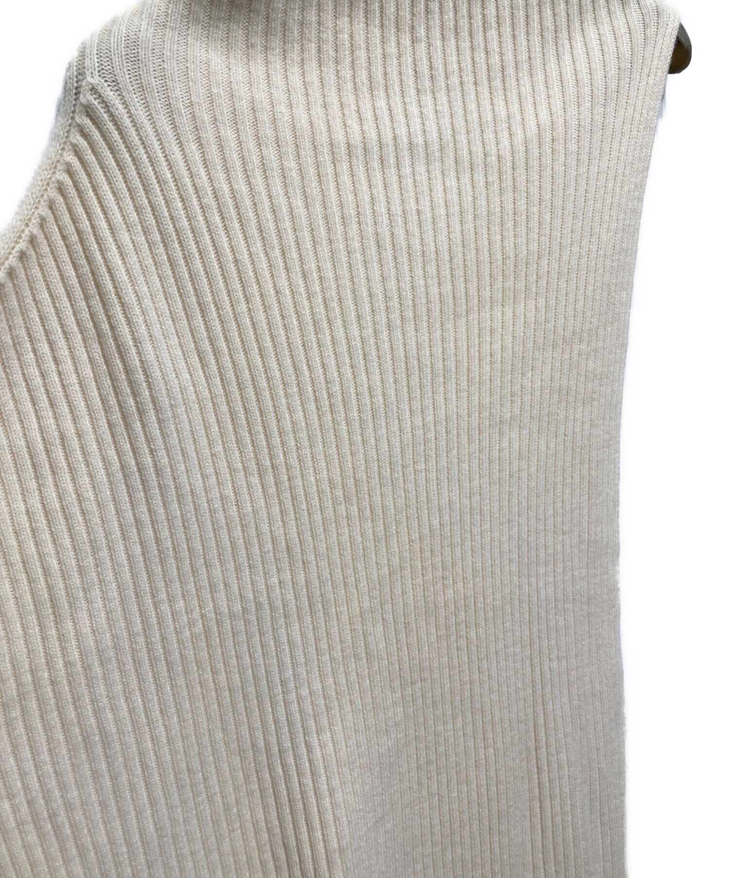 中古・古着通販】Ujoh (ウジョー) ハイネックポンチョ アイボリー