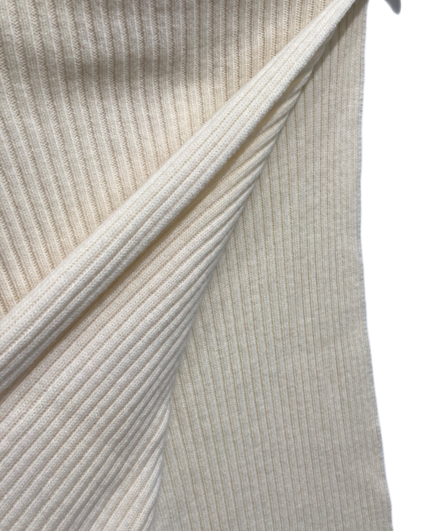 中古・古着通販】Ujoh (ウジョー) ハイネックポンチョ アイボリー