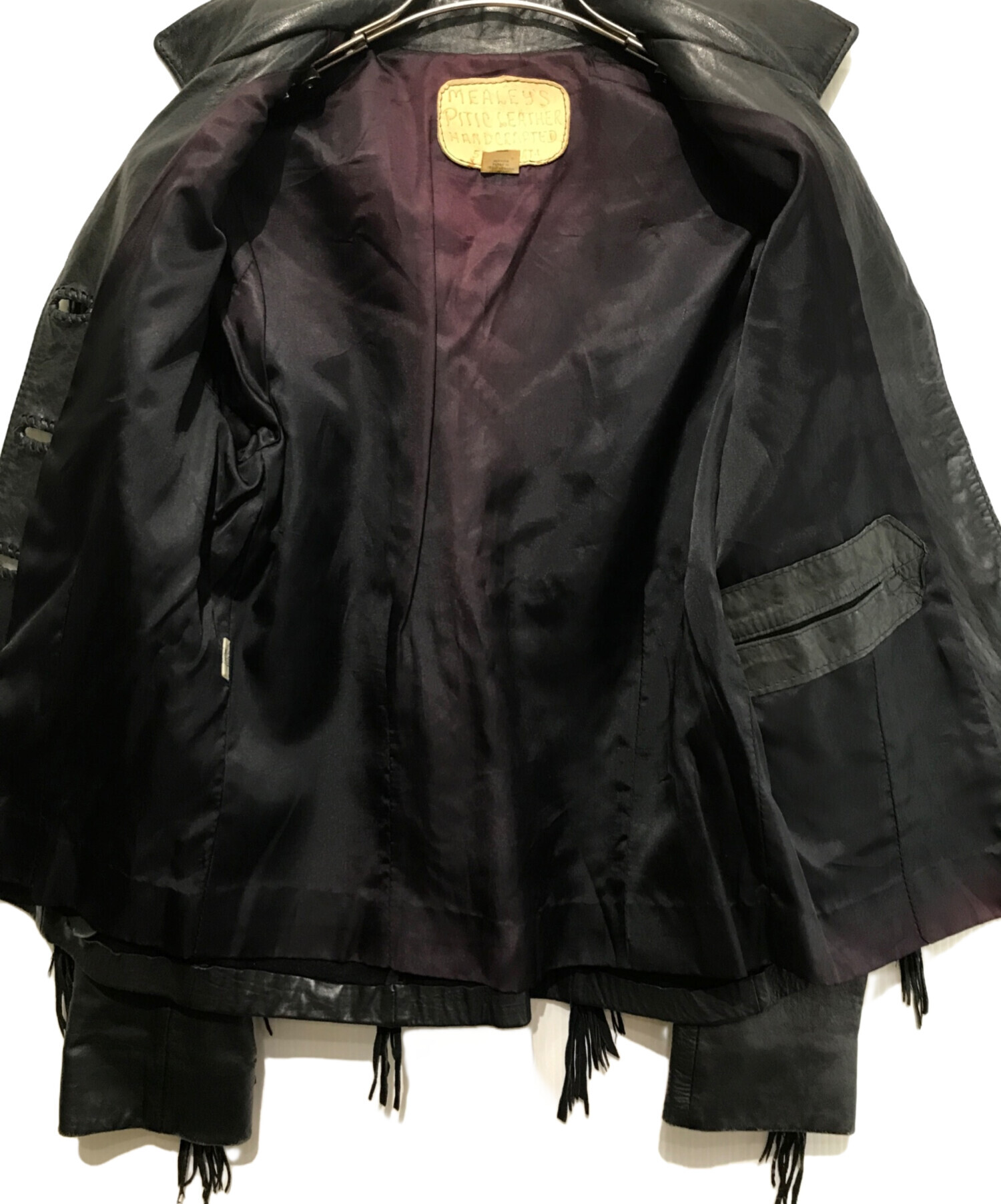 中古・古着通販】MEALEY'S PITIC LEATHER (メアリーズ) 古着フリンジ