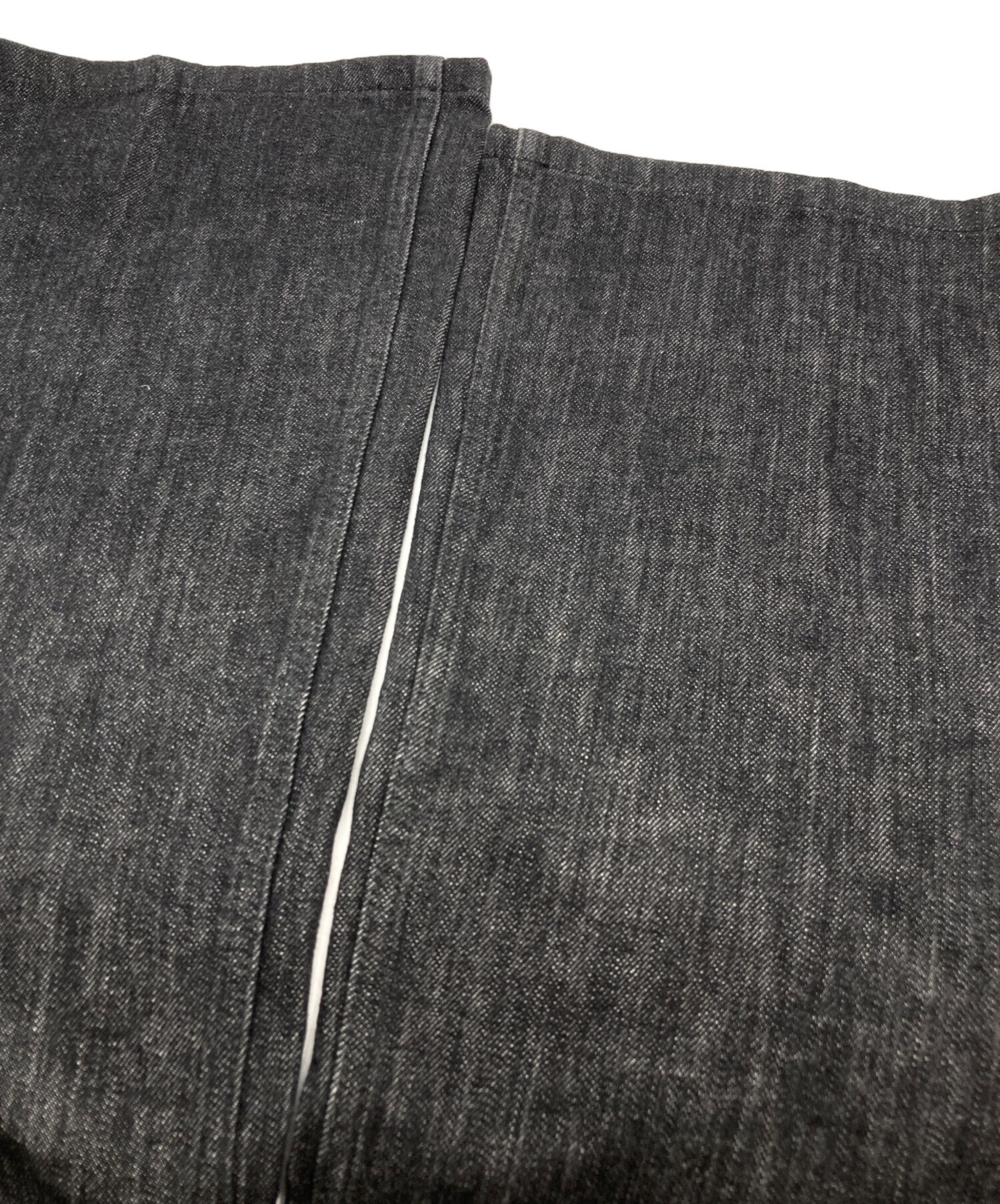 Yves Saint Laurent フレアデニム 中古・古着通販】Yves Saint Laurent (イヴサンローラン) ブラック