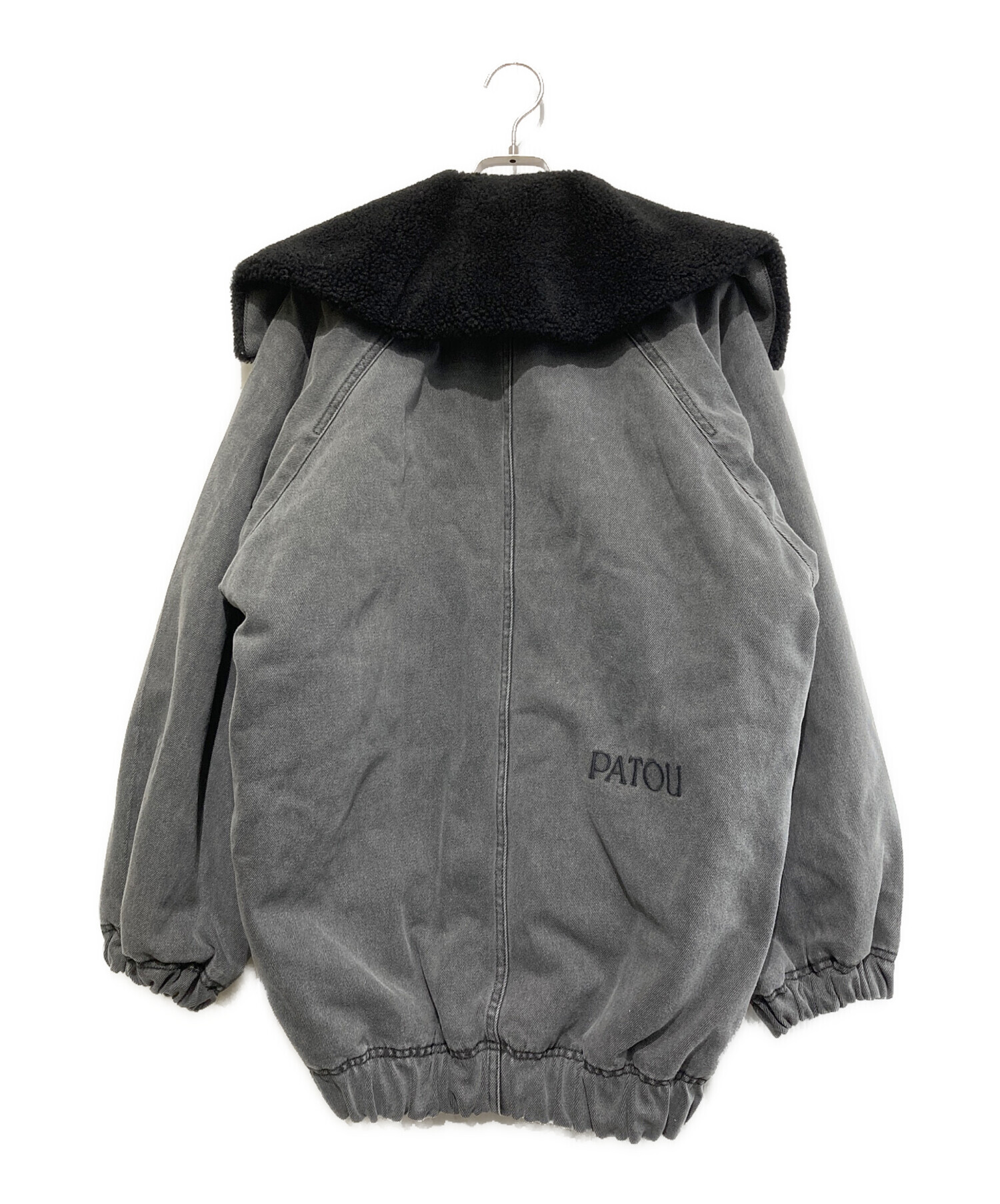 Patou オーバーサイズ デニムジャケット | グレー | FARFETCH JP PATOU