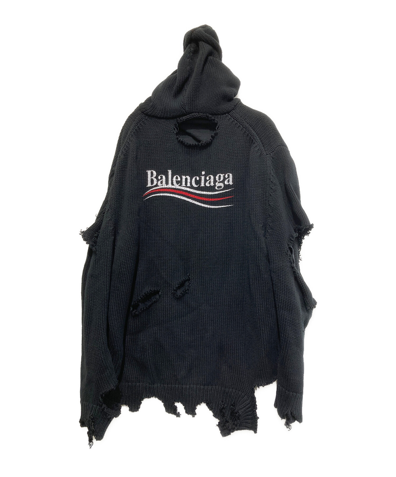 中古・古着通販】BALENCIAGA (バレンシアガ) FW21 Hoodie ブラック