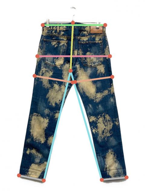 中古・古着通販】GUCCI (グッチ) 17ssブリーチ加工ジーンズ