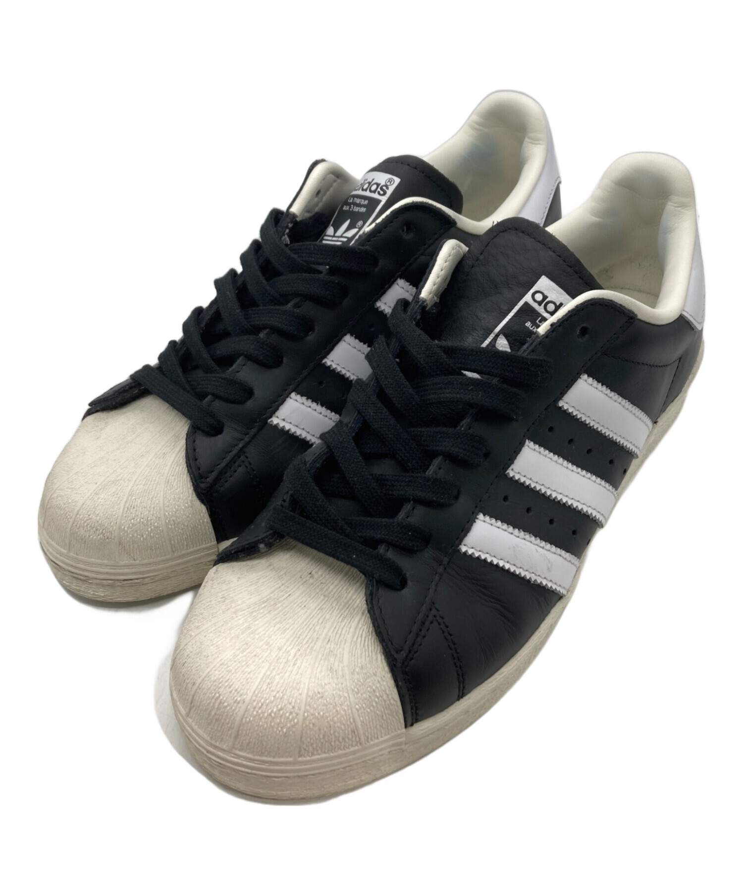 中古・古着通販】adidas (アディダス) Superstar 82 ブラック×ホワイト