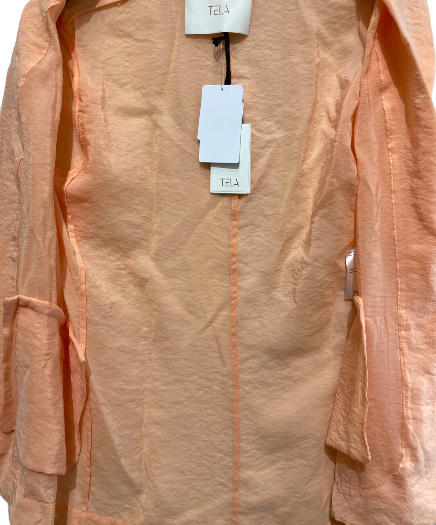 中古・古着通販】TELA (テラ) ジャケット オレンジ サイズ:42 未使用品 