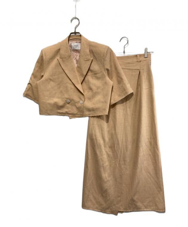 中古・古着通販】Ameri (アメリ) ショートジャケットセットアップ