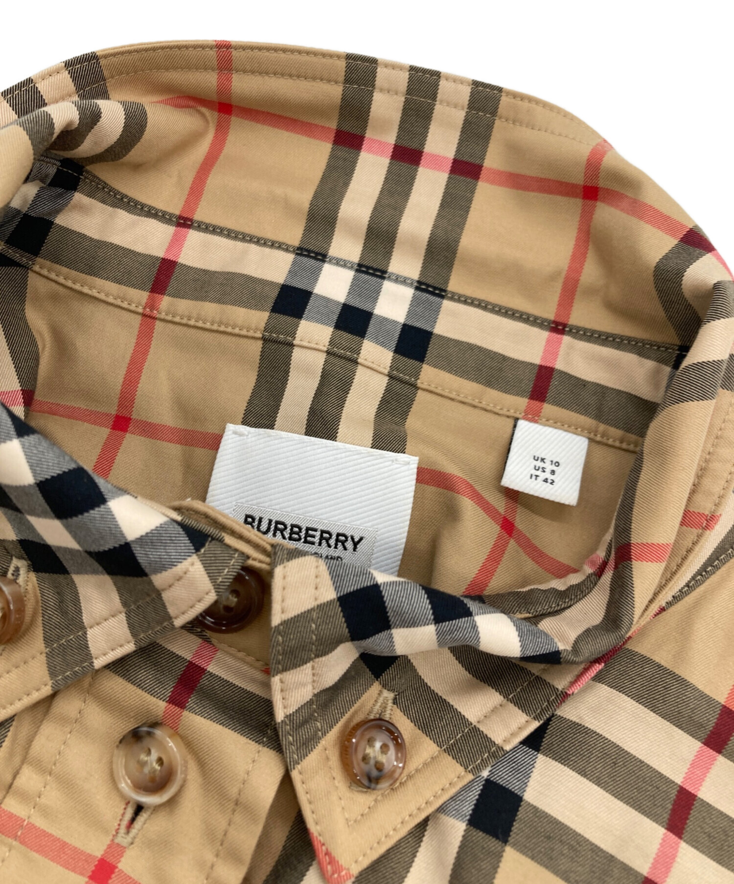 中古・古着通販】BURBERRY (バーバリー) ノヴァチェックシャツ