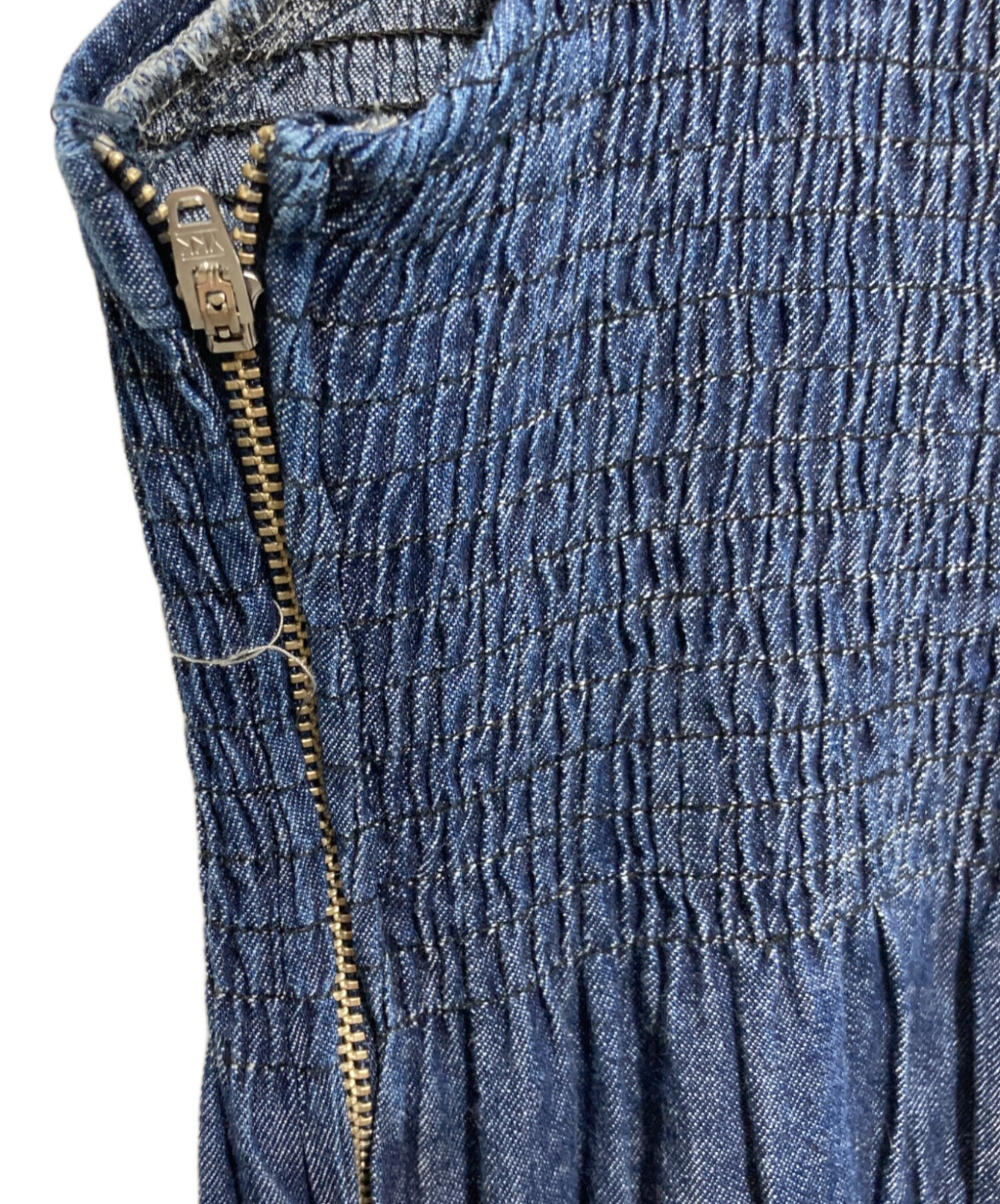 中古・古着通販】Ameri (アメリ) 2WAY DENIM RANDOM SHIRRING