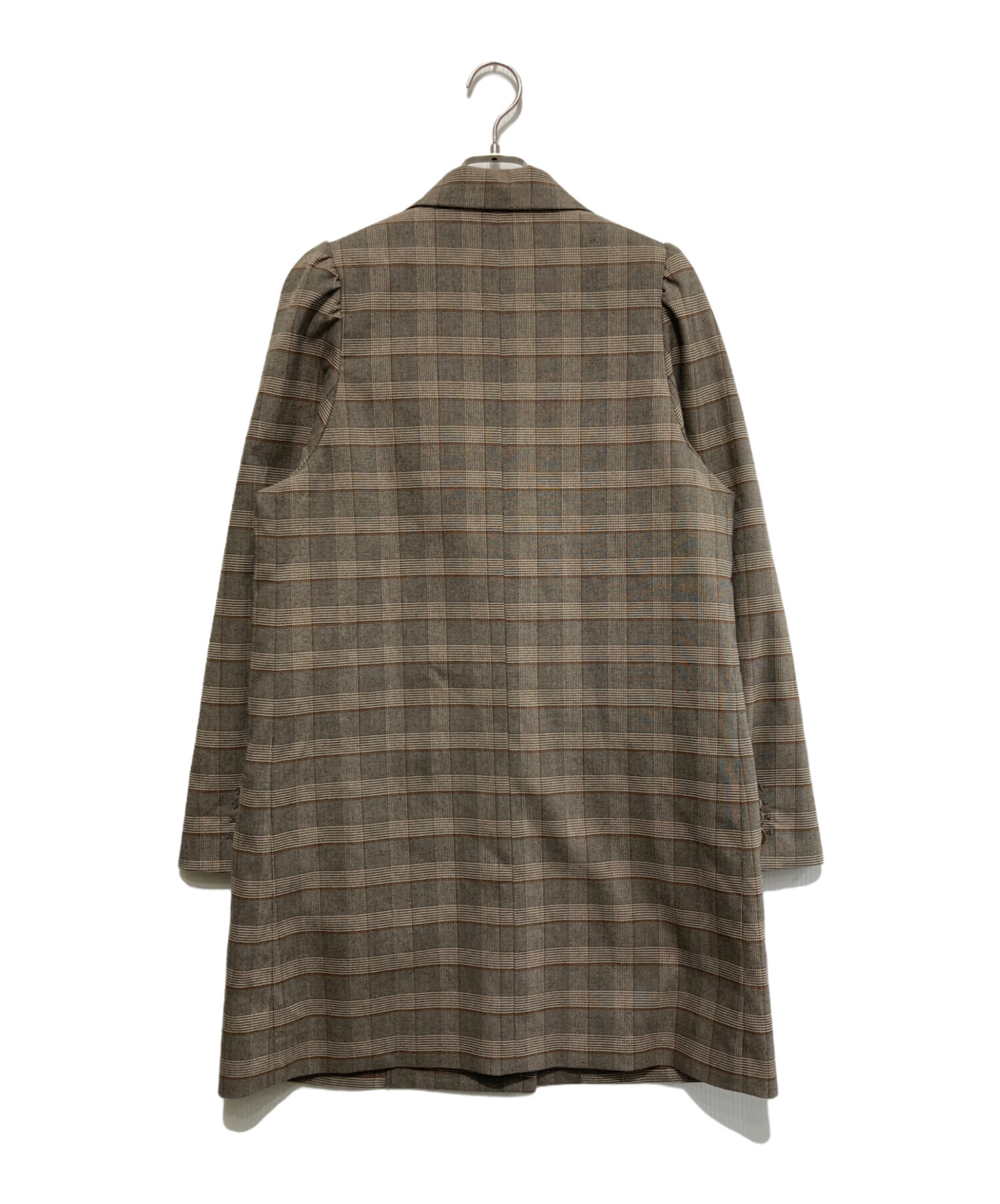 中古・古着通販】AMERI (アメリ) PUFF CHECK JACKET WITH SKIRT PANT