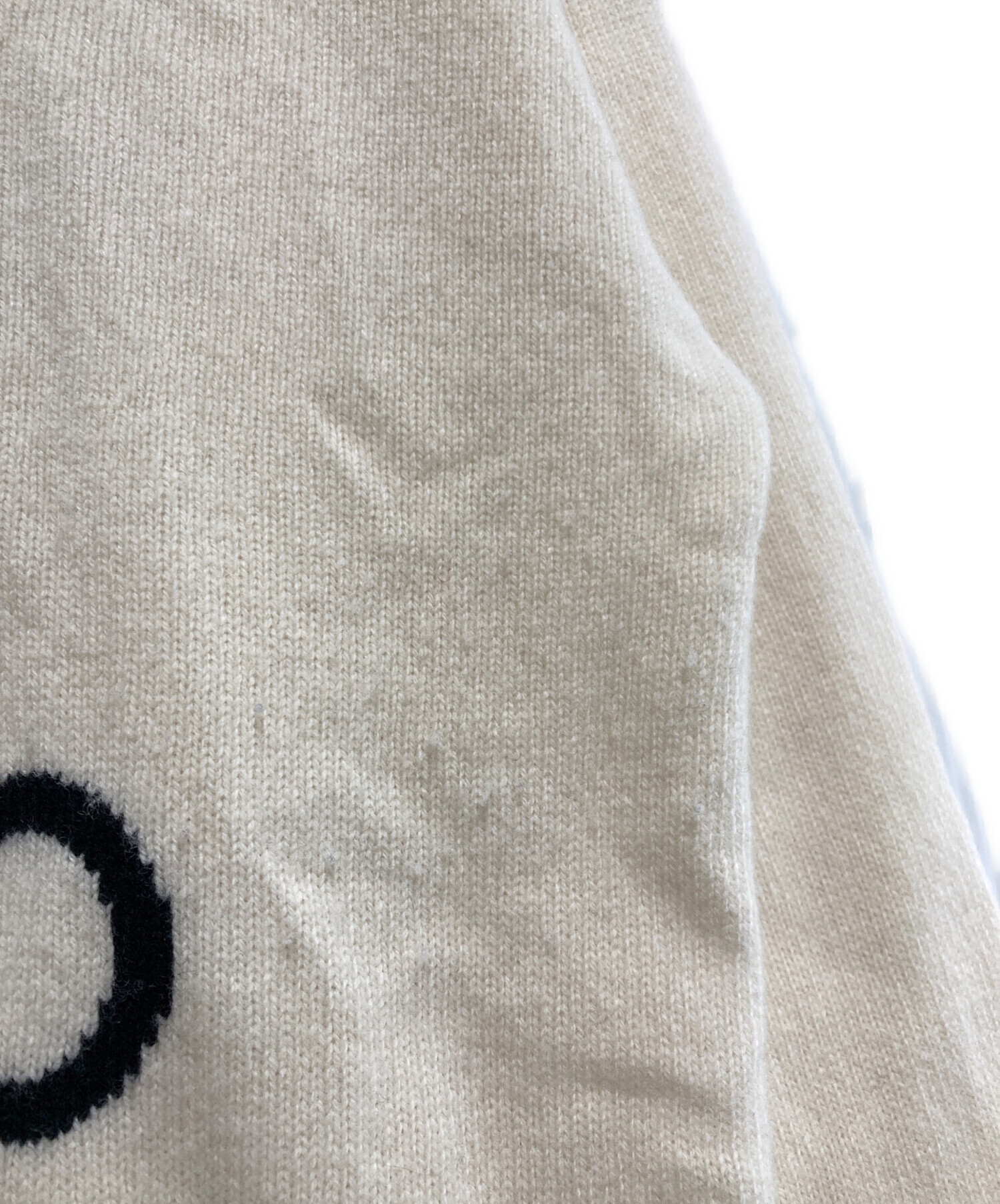 中古・古着通販】KENZO (ケンゾー) フラワーニット ホワイト サイズ:S