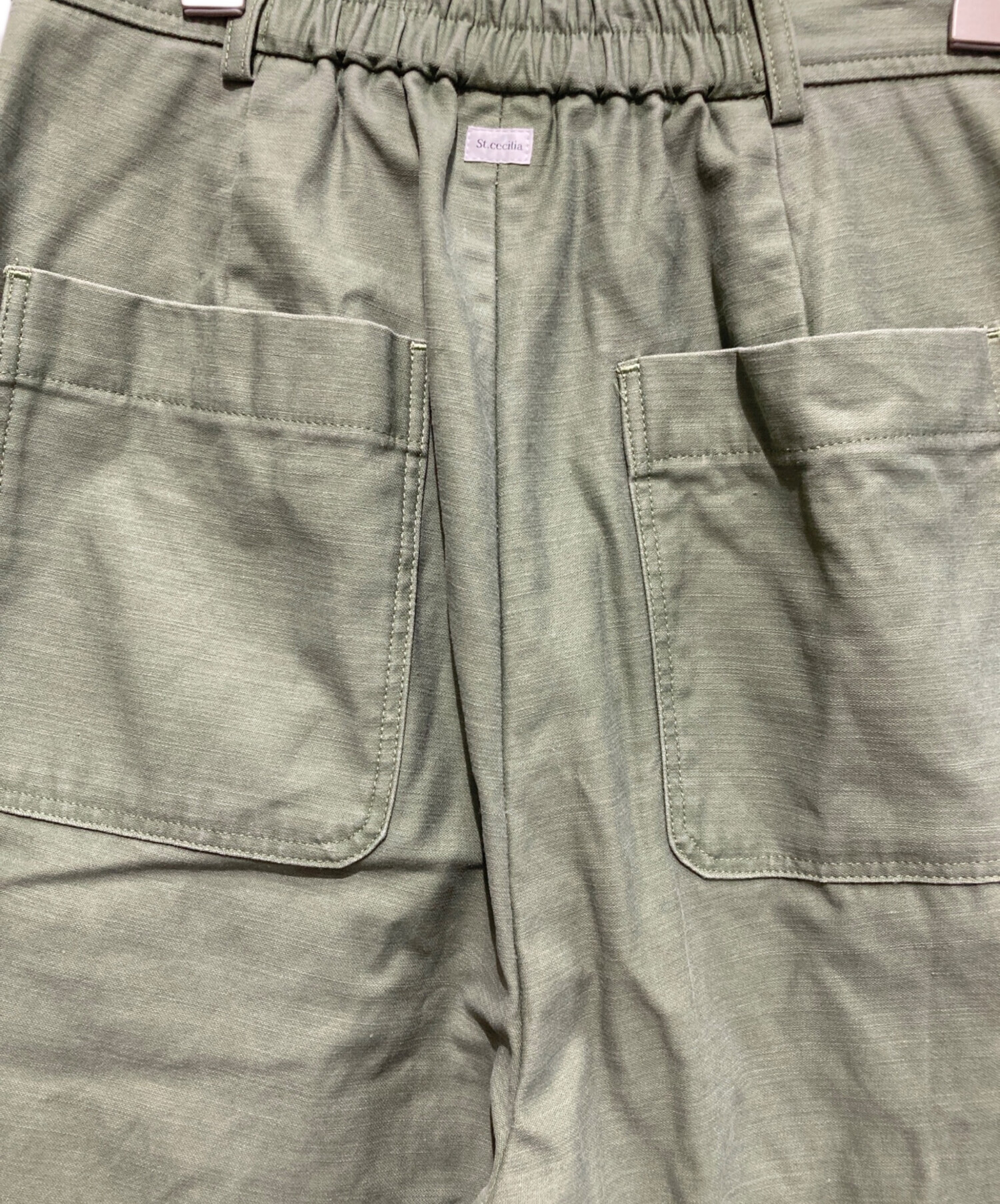 中古・古着通販】St.cecilia (セントセシリア) フラップワイドパンツ