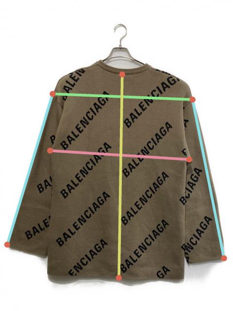 中古・古着通販】BALENCIAGA (バレンシアガ) オールオーバーニット