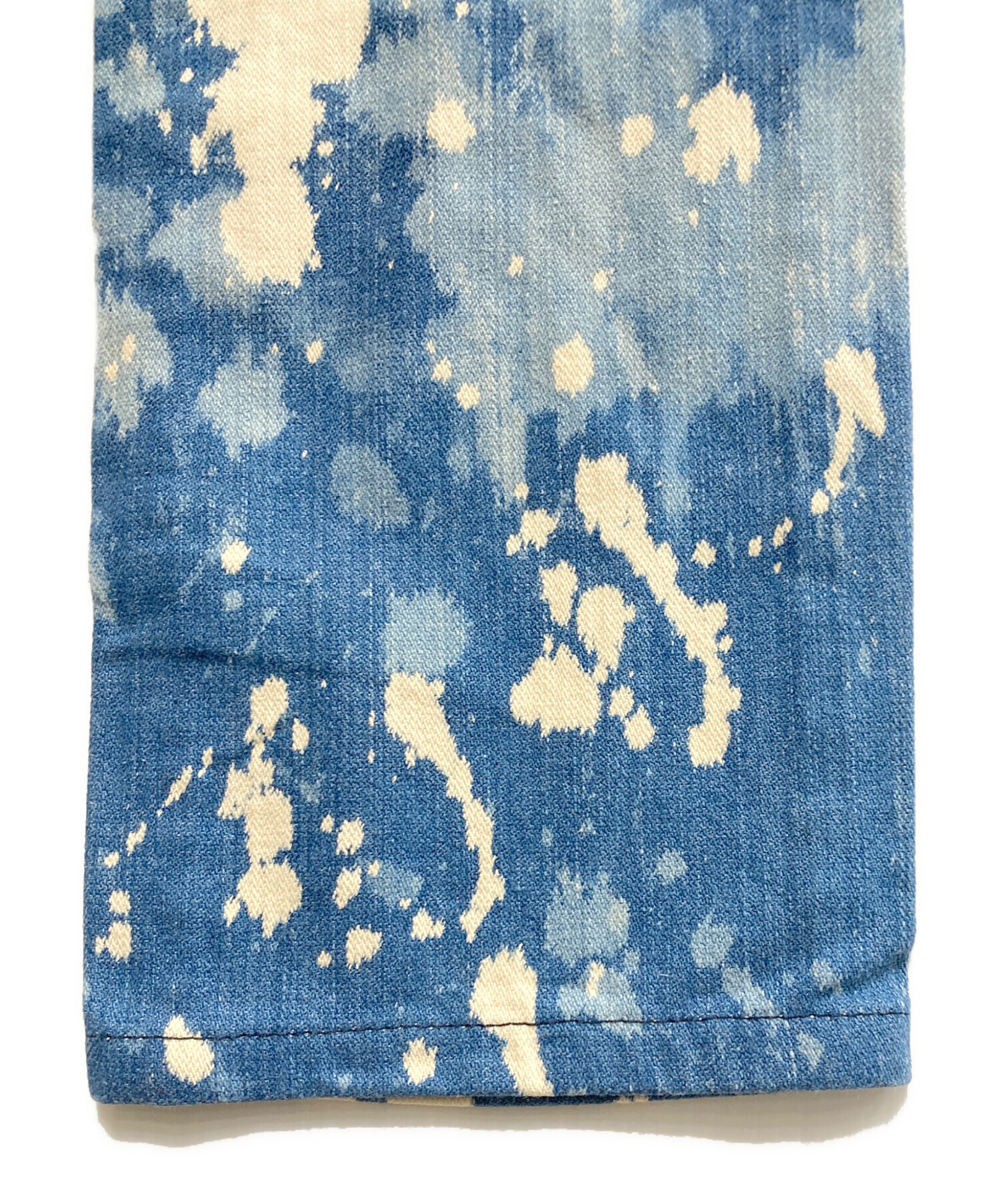 ドルチェ&ガッバーナ ブリーチ加工デニムパンツ DOLCE \u0026 GABBANA (ドルチェ＆ガッバーナ) ブリーチ加工デニムパンツ ブルー サイズ:SIZE 30