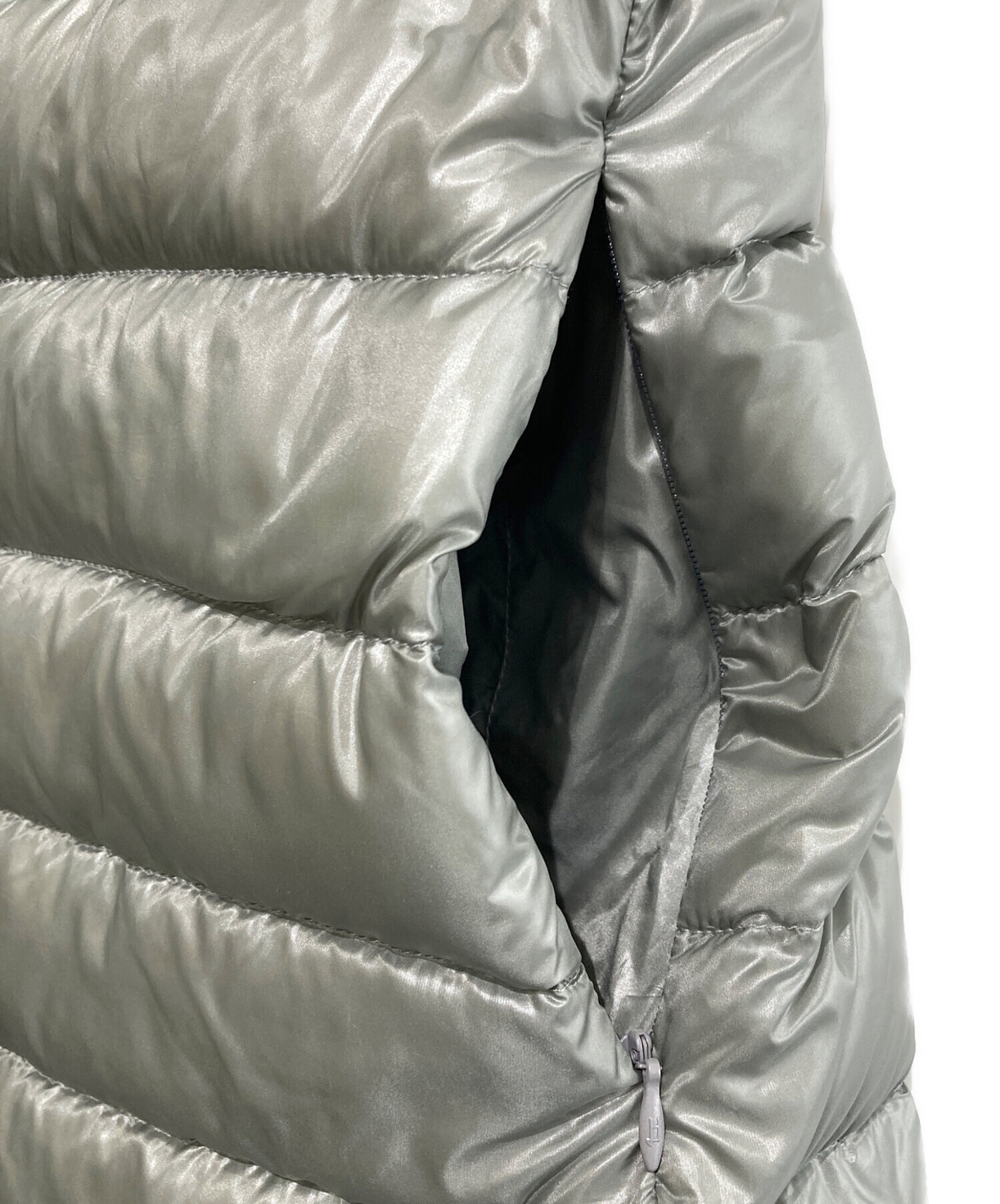 中古・古着通販】HERNO (ヘルノ) ダウンベスト グレー サイズ:L