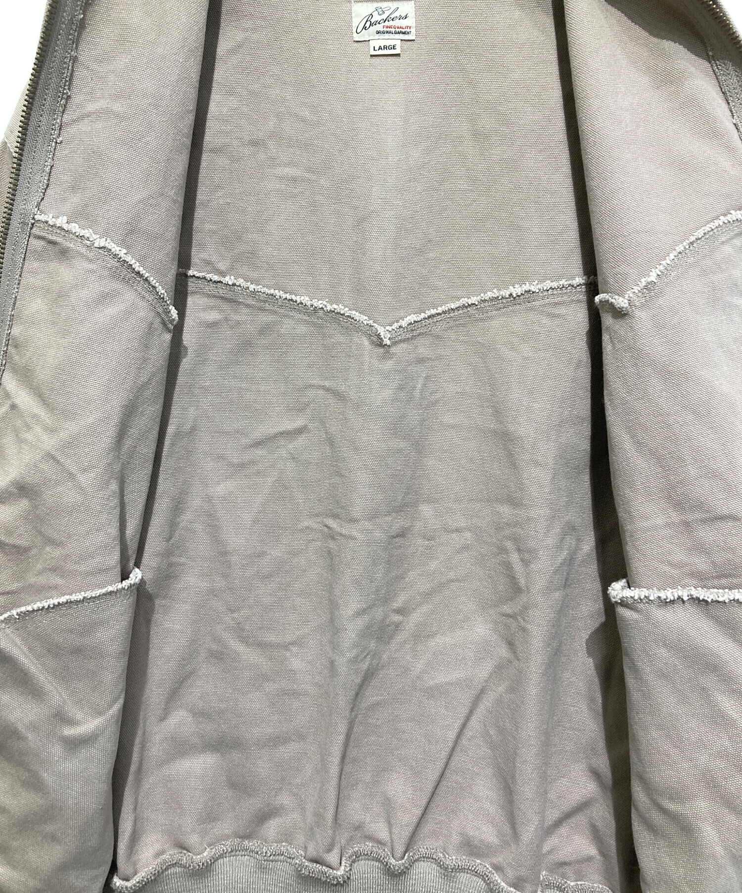 中古・古着通販】BACKERS (バッカーズ) デトロイトジャケット ベージュ