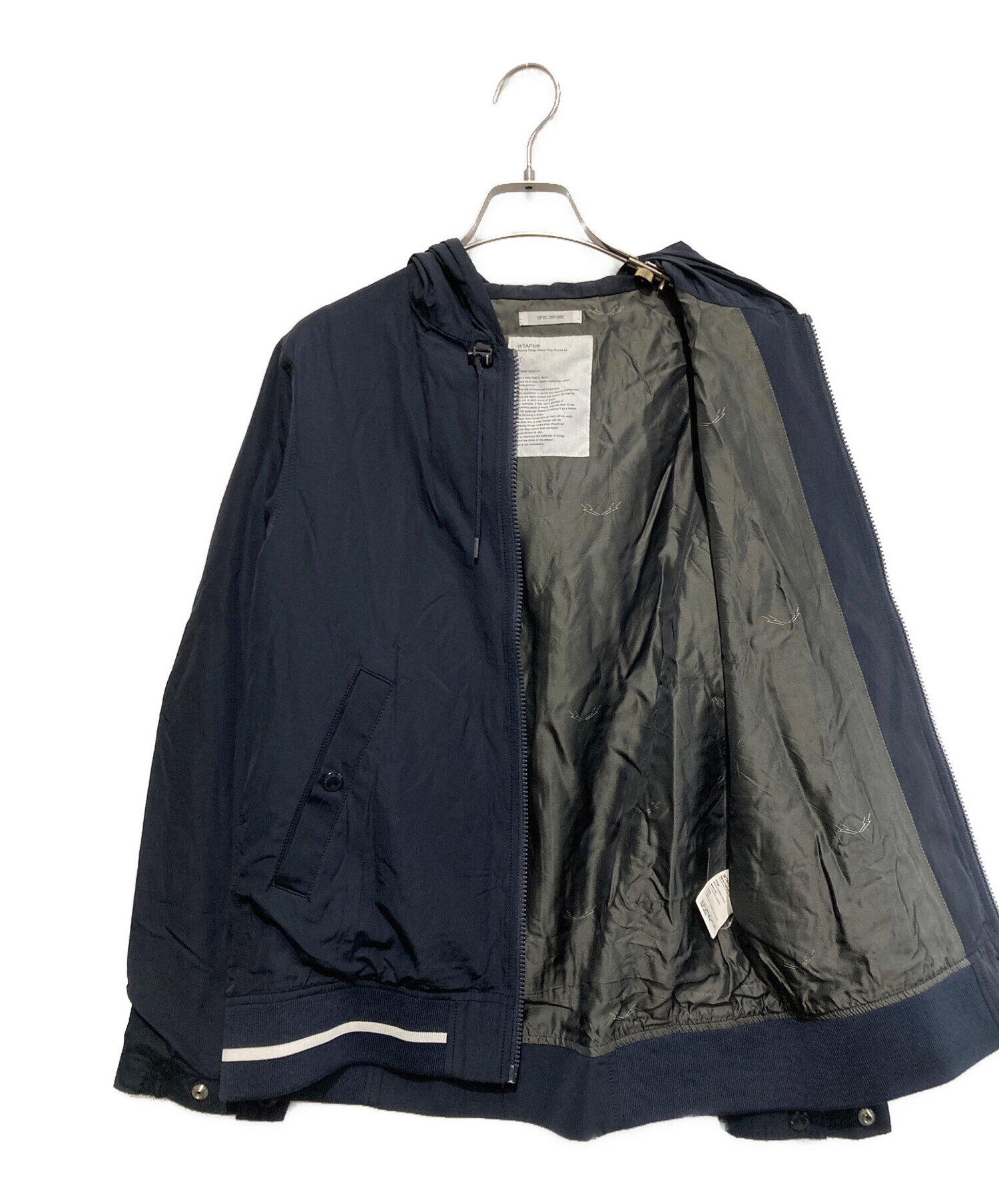 中古・古着通販】WTAPS (ダブルタップス) ナイロンジップパーカー