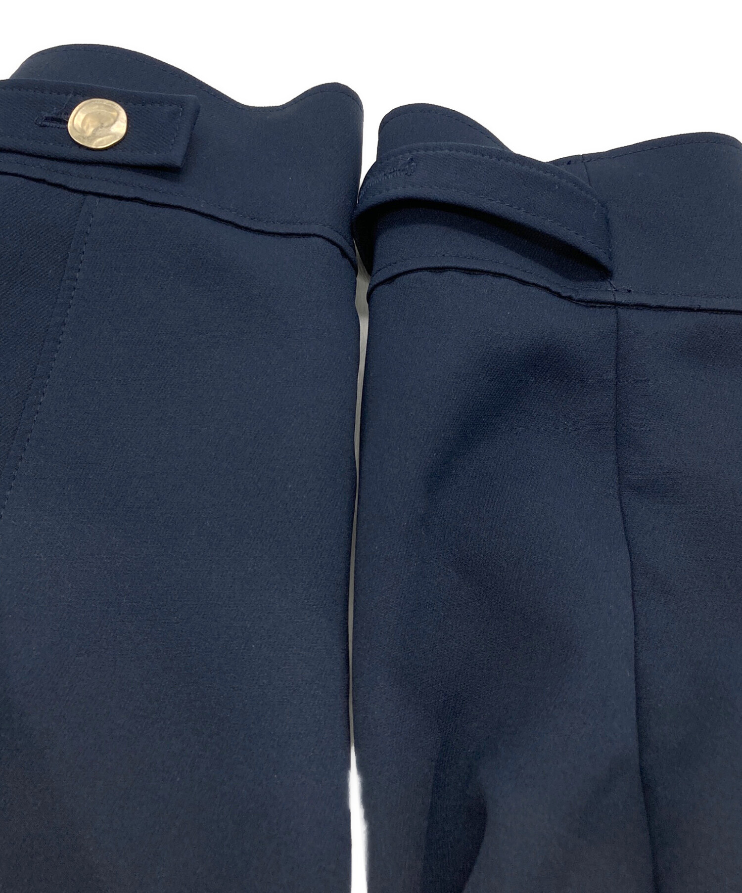 中古・古着通販】deres (デレス) Violetta switch neck feather short 