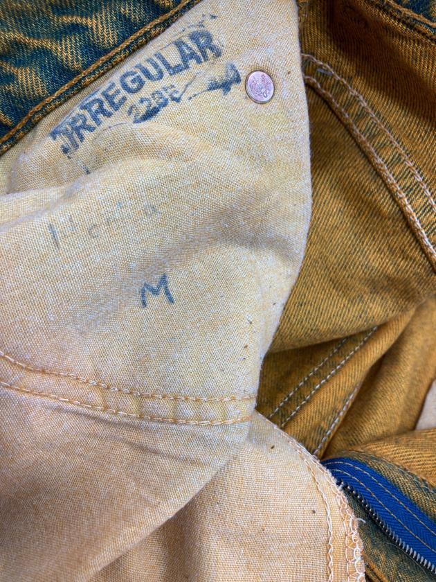 中古・古着通販】LEVI'S (リーバイス) 後染めデニムパンツ オレンジ