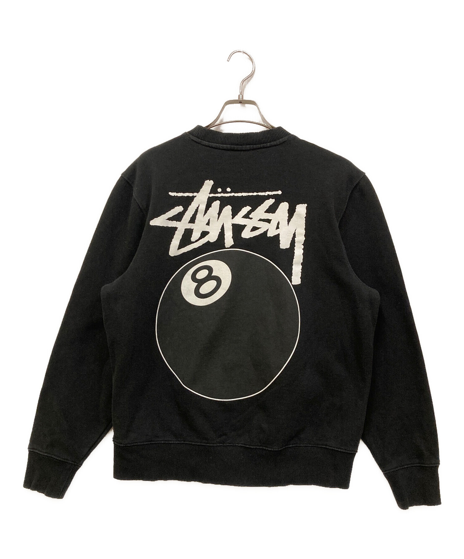 中古・古着通販】stussy (ステューシー) 8ボールスウェット ブラック 