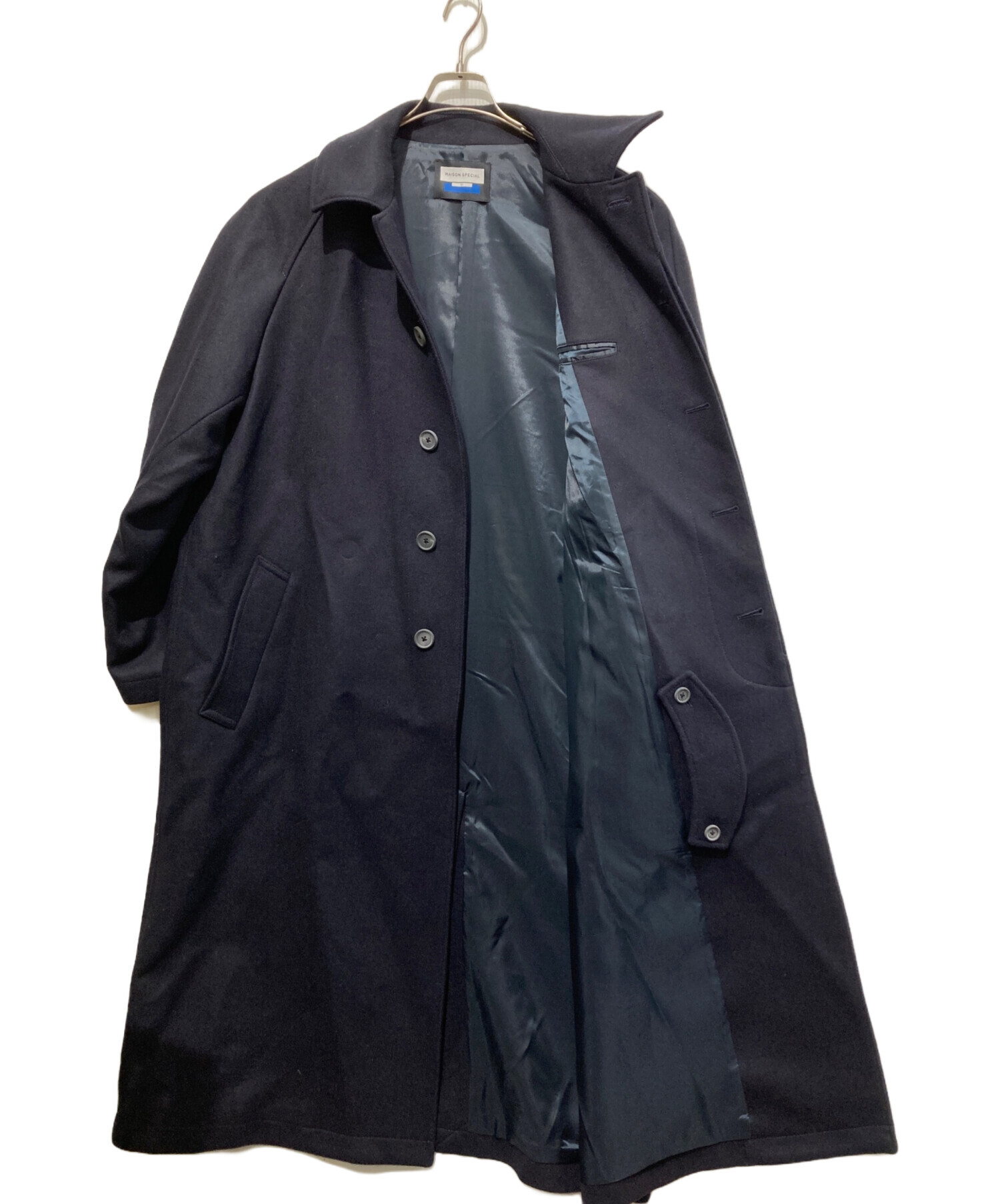 ジャケット・アウター Super140s PrimeOver Melton Balmachan Super140s Prime-Over Melton Balmachan Coat