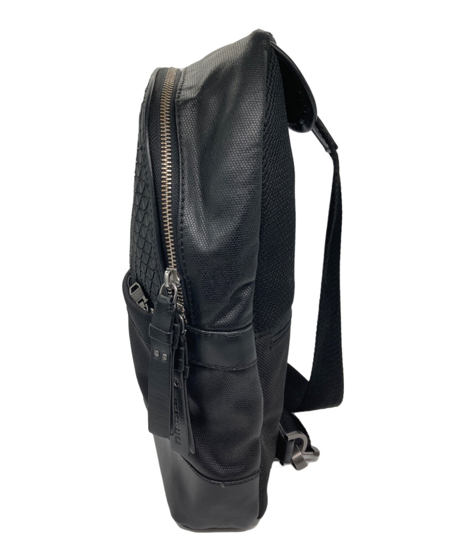 中古・古着通販】DIESEL (ディーゼル) ワンショルダーバッグ ブラック