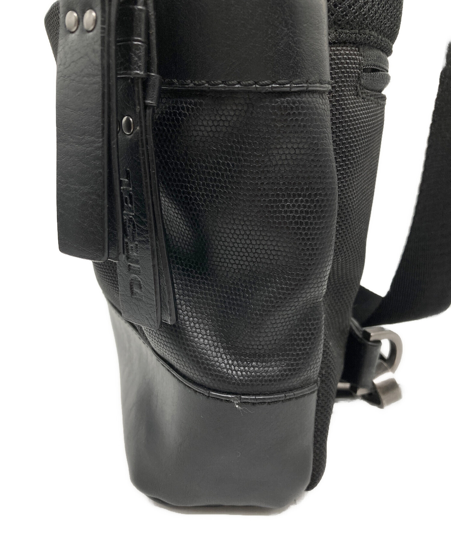 中古・古着通販】DIESEL (ディーゼル) ワンショルダーバッグ ブラック 