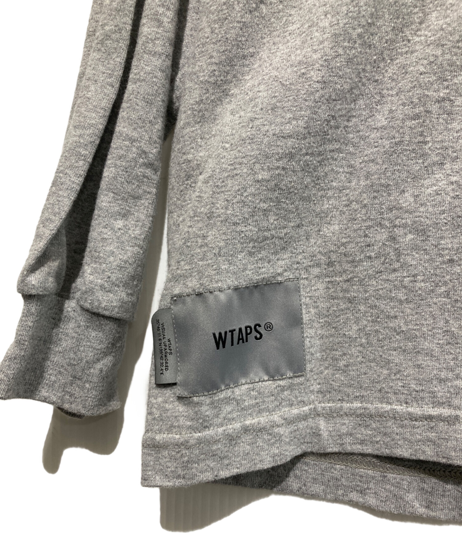 中古・古着通販】WTAPS (ダブルタップス) ACADEMY LS CTPL ASH GRAY/L