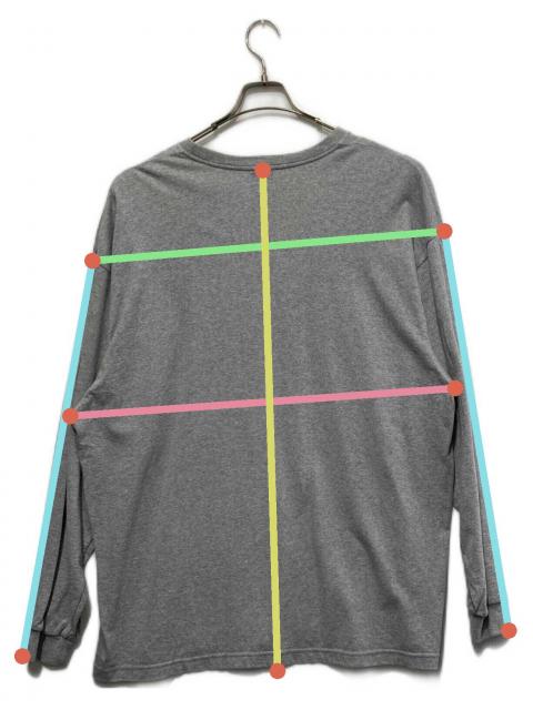 中古・古着通販】WTAPS (ダブルタップス) ACADEMY LS CTPL ASH GRAY/L