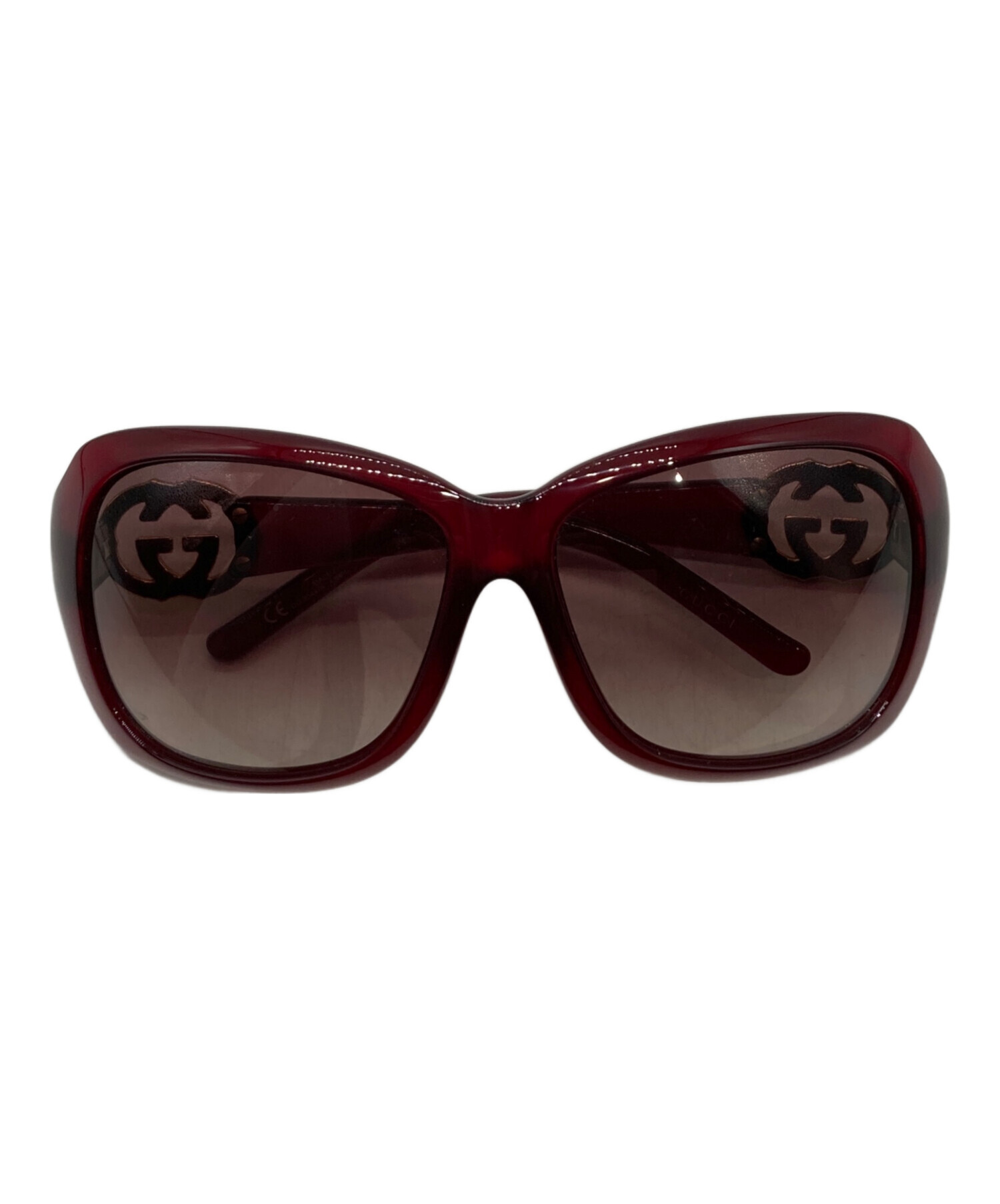 中古・古着通販】GUCCI (グッチ) サングラス レッド サイズ:60□14 120