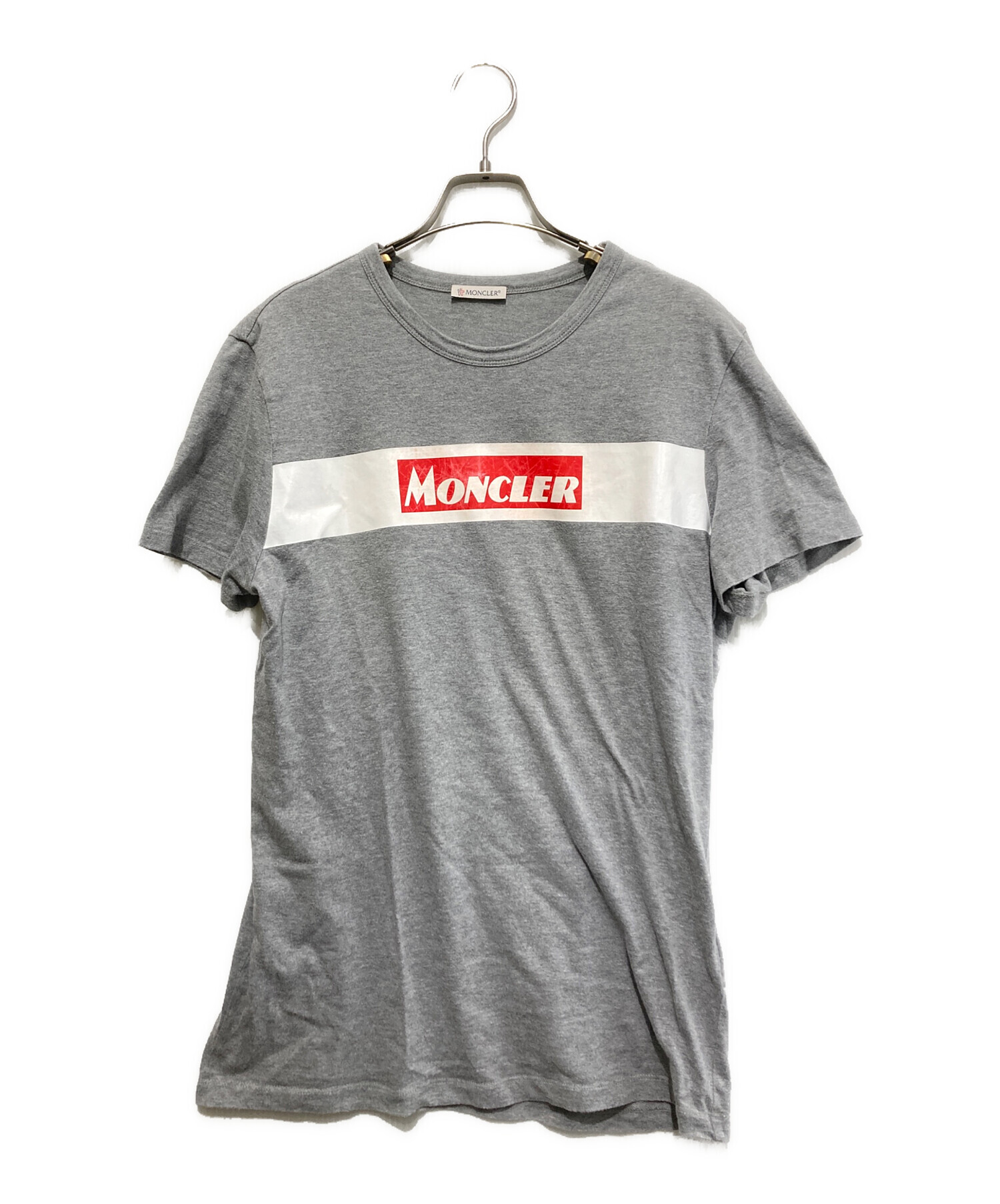 中古・古着通販】MONCLER (モンクレール) MAGLIA T-SHIRT グレー 