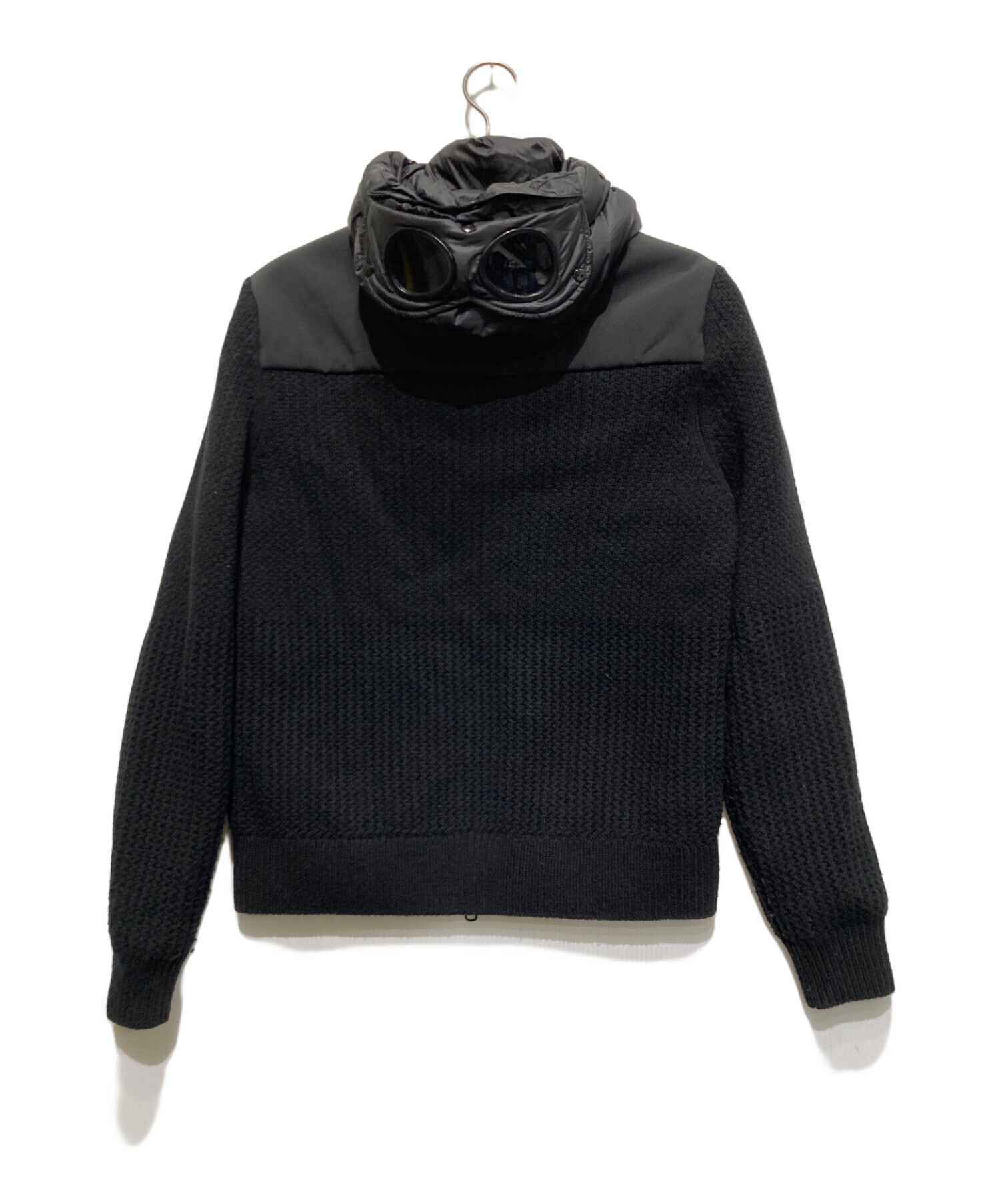 ダウンタウンC.P.COMPANY fleece Knit sweater C.P. Company Fleece knit hooded full zip sweater | Kozmo Laze