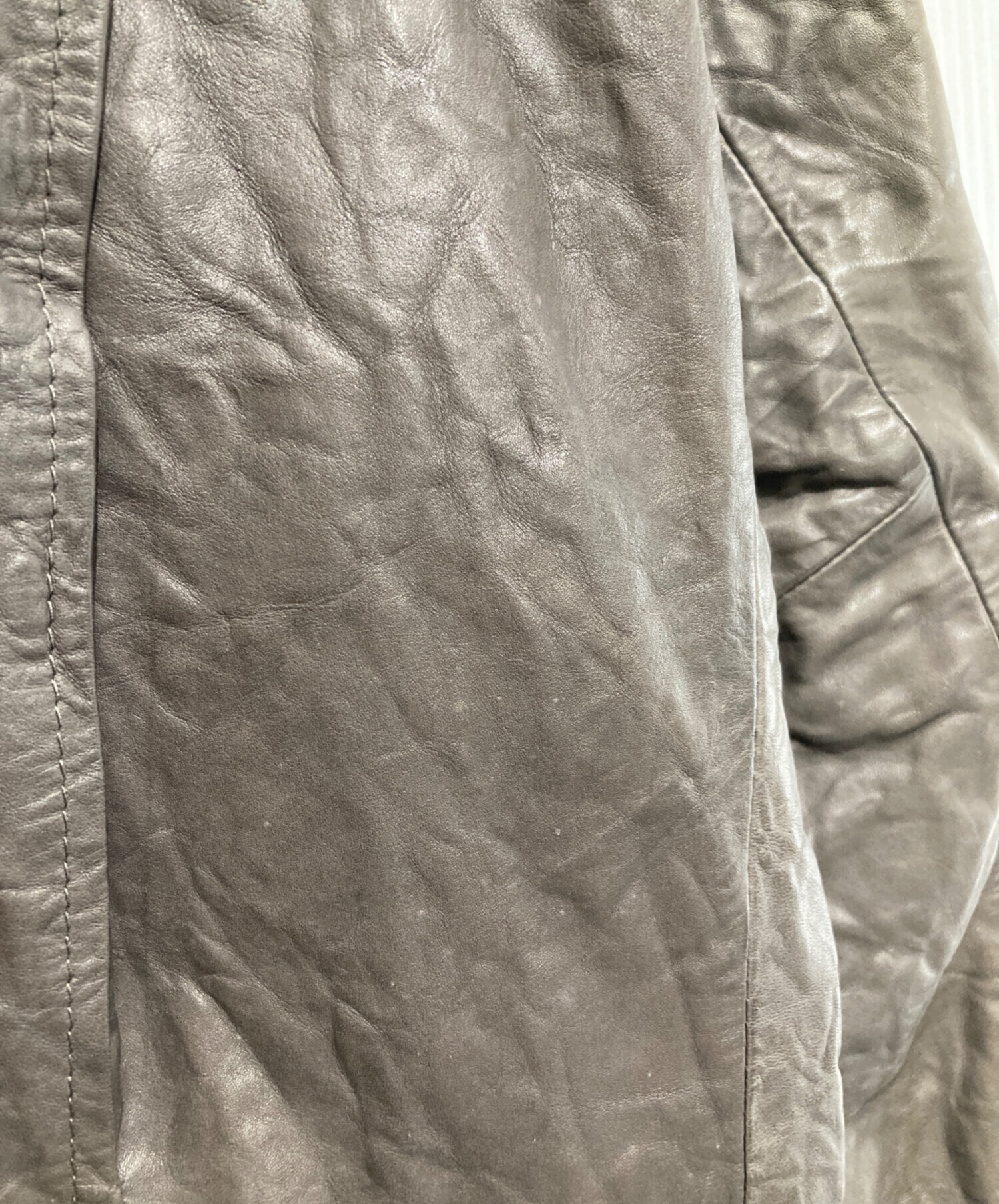 中古・古着通販】E.Z BY ZEGNA (イージーバイゼニア) レザージャケット