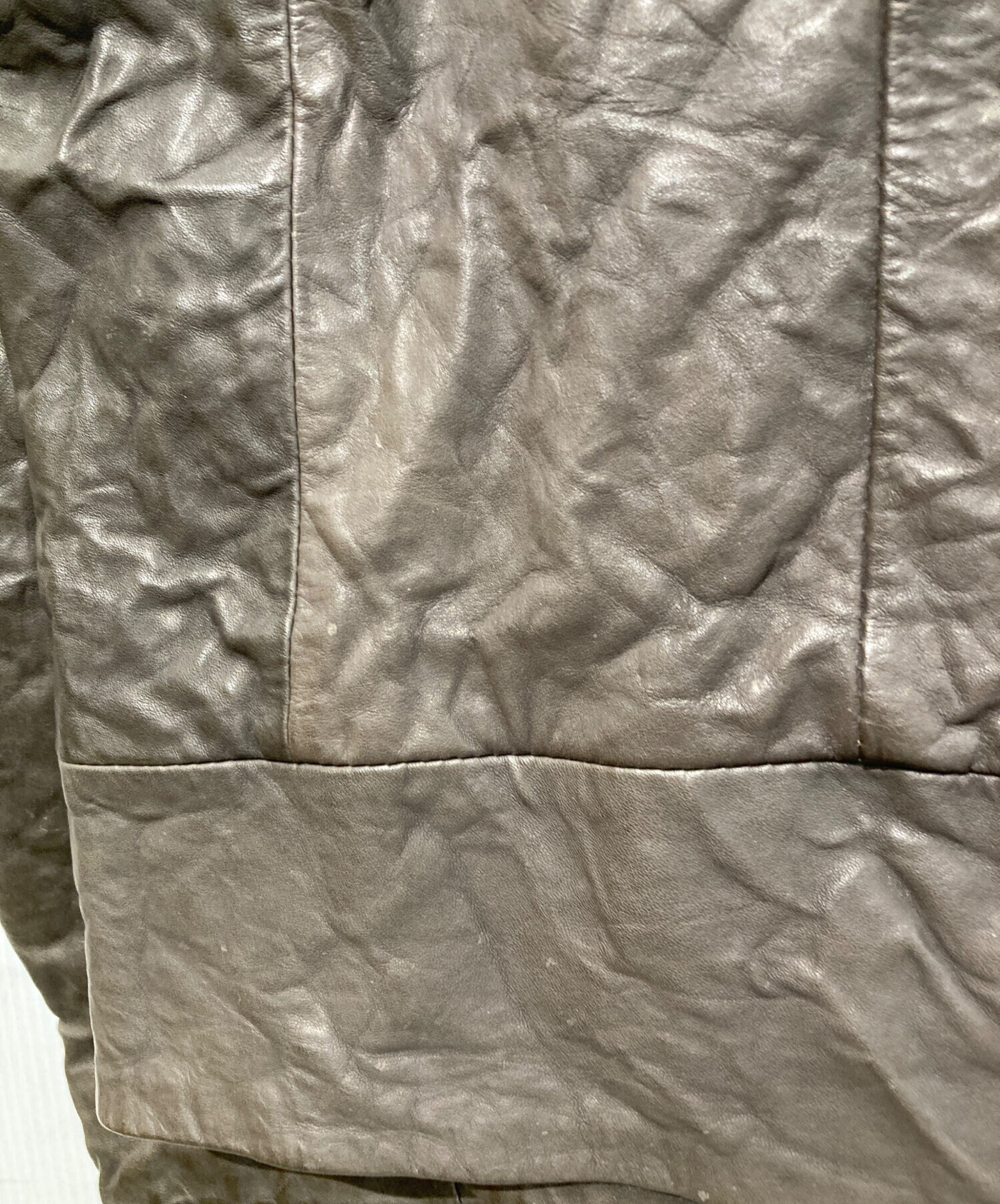 中古・古着通販】E.Z BY ZEGNA (イージーバイゼニア) レザージャケット