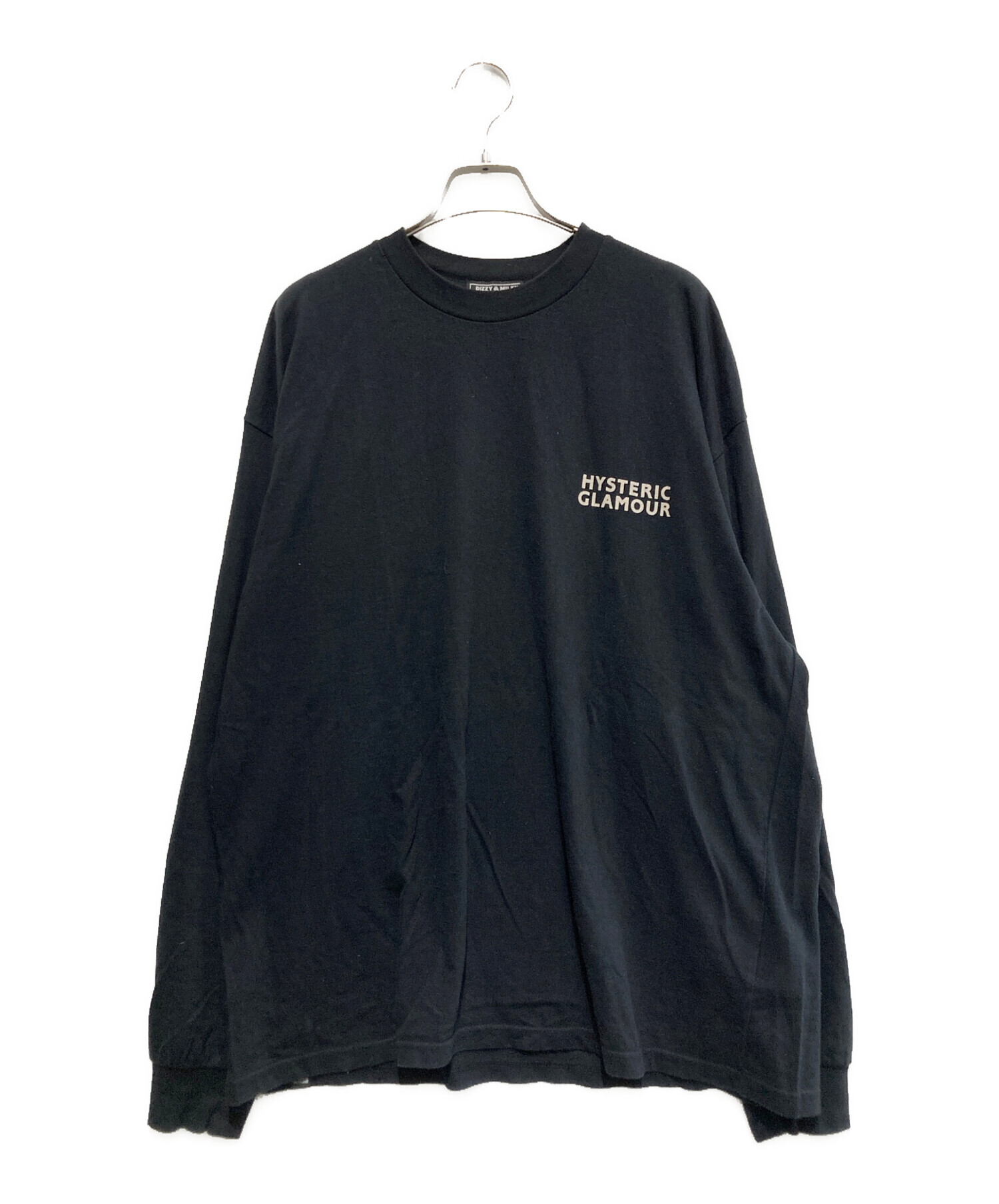 HYS ロンT BLACK XL HYSTERIC GLAMOUR UNLIMITED ロンt tシャツ XL