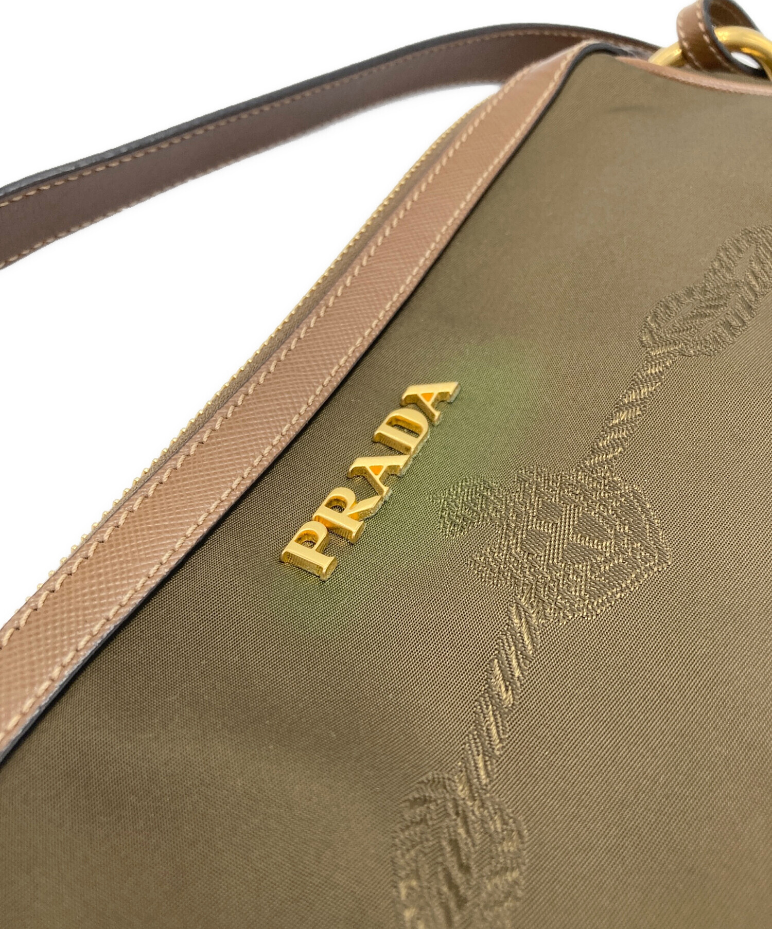 中古・古着通販】PRADA (プラダ) NYLON JACQUARD+ BRUCIATO（ナイロン