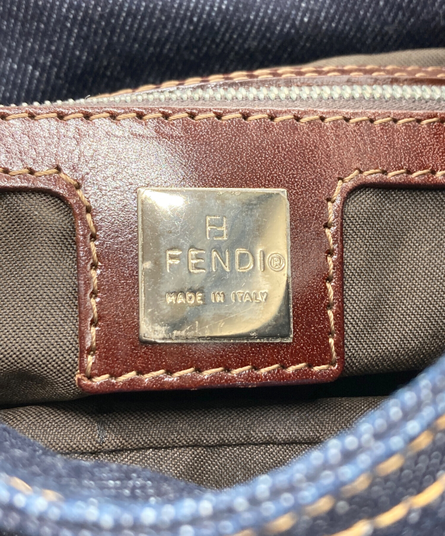 中古・古着通販】FENDI (フェンディ) Pre-owned mamma baguette denim